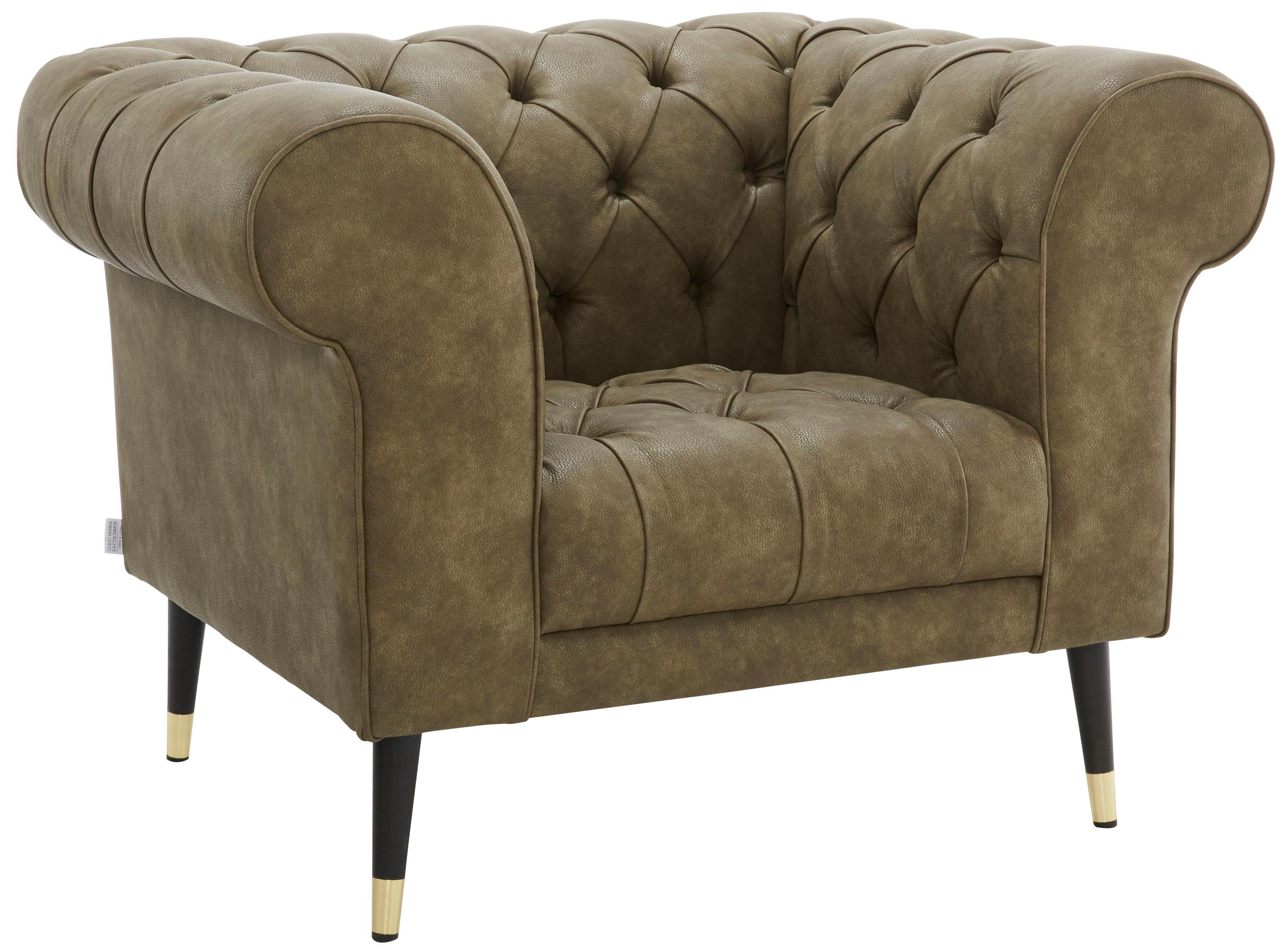 Guido Maria Kretschmer Home&Living Chesterfield-fauteuil Tinnum fauteuil (set)