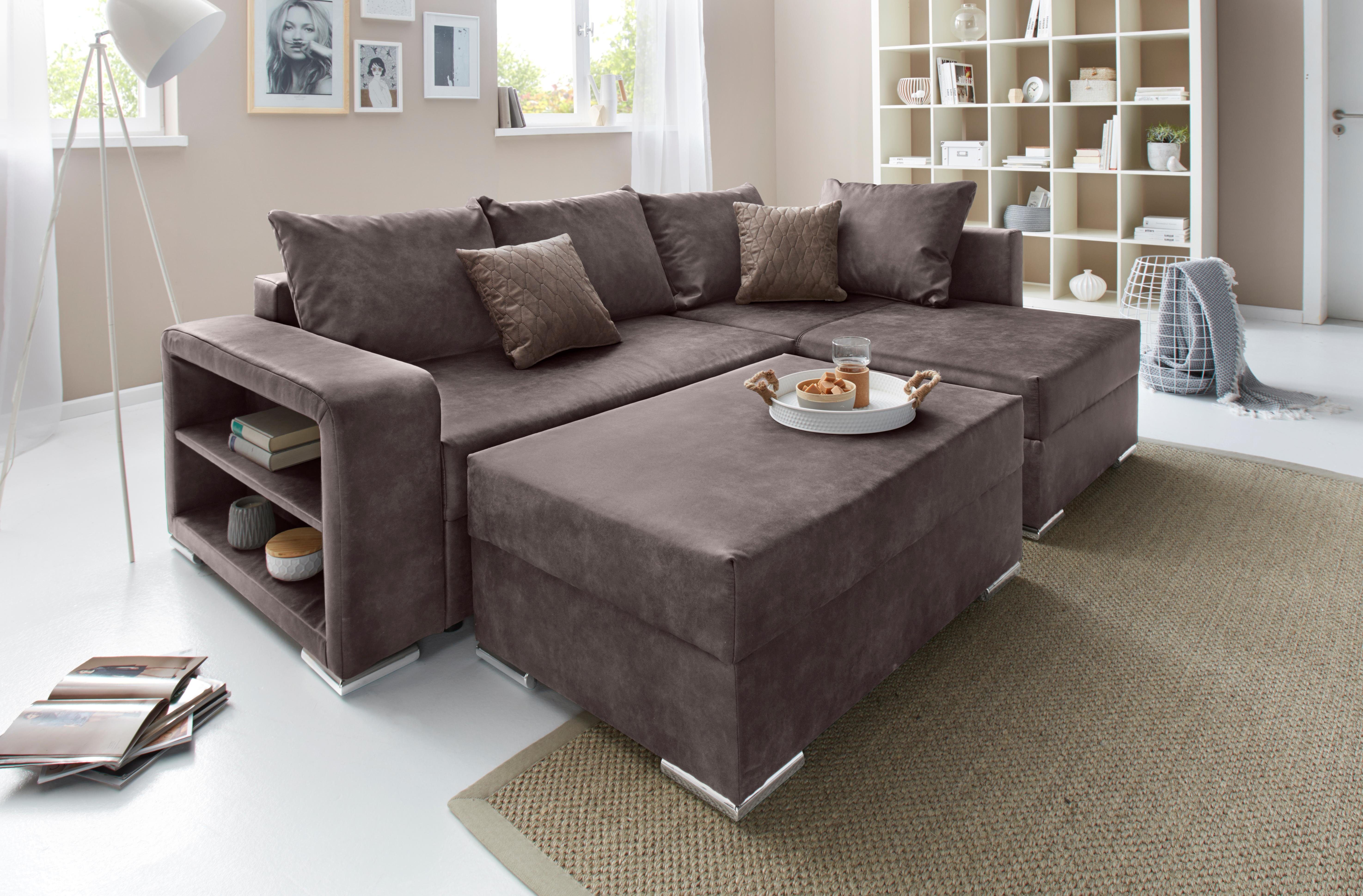 COLLECTION AB Hocker John Vrij in de ruimte te plaatsen, optioneel met bonellfeder