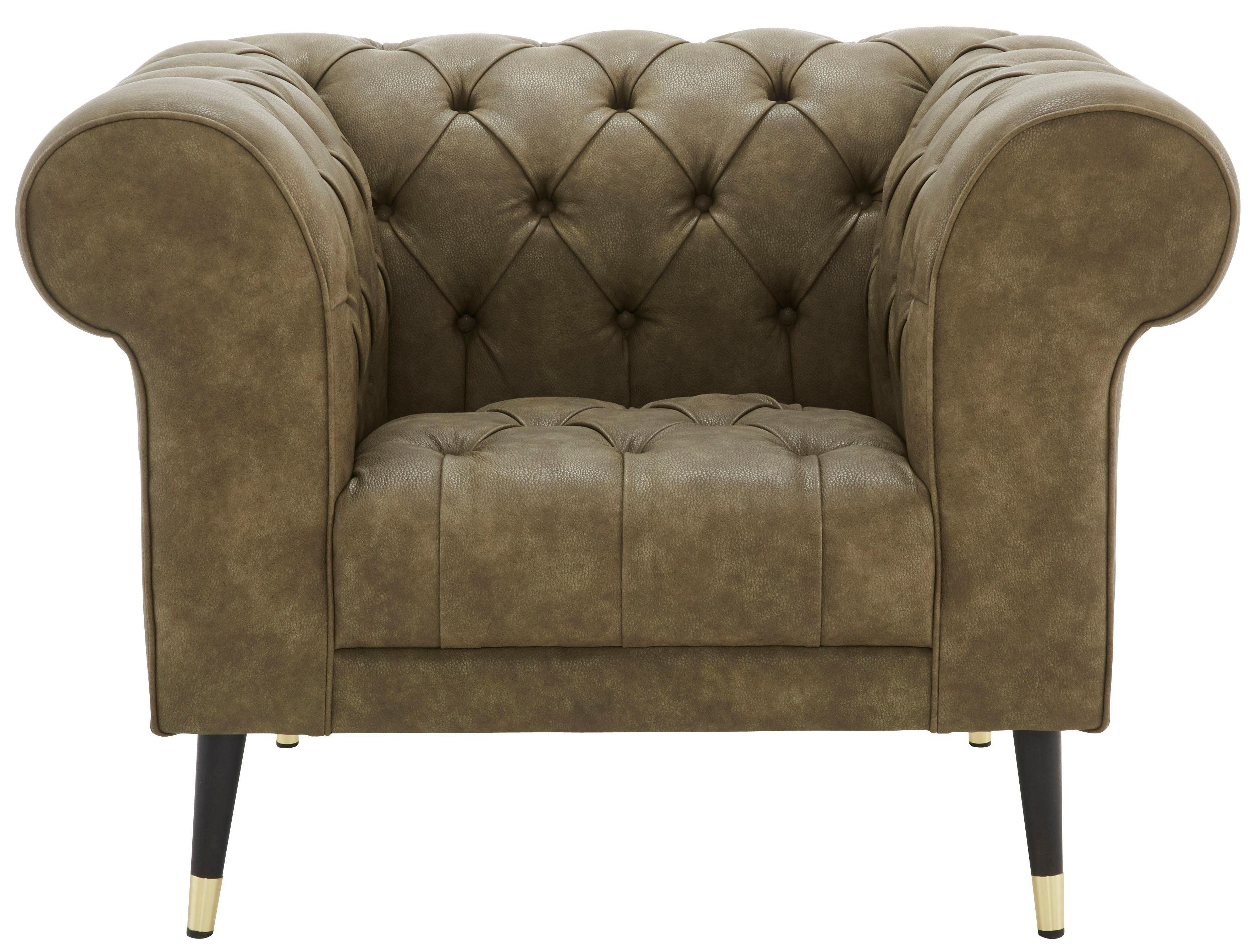 Guido Maria Kretschmer Home&Living Chesterfield-fauteuil Tinnum fauteuil (set)