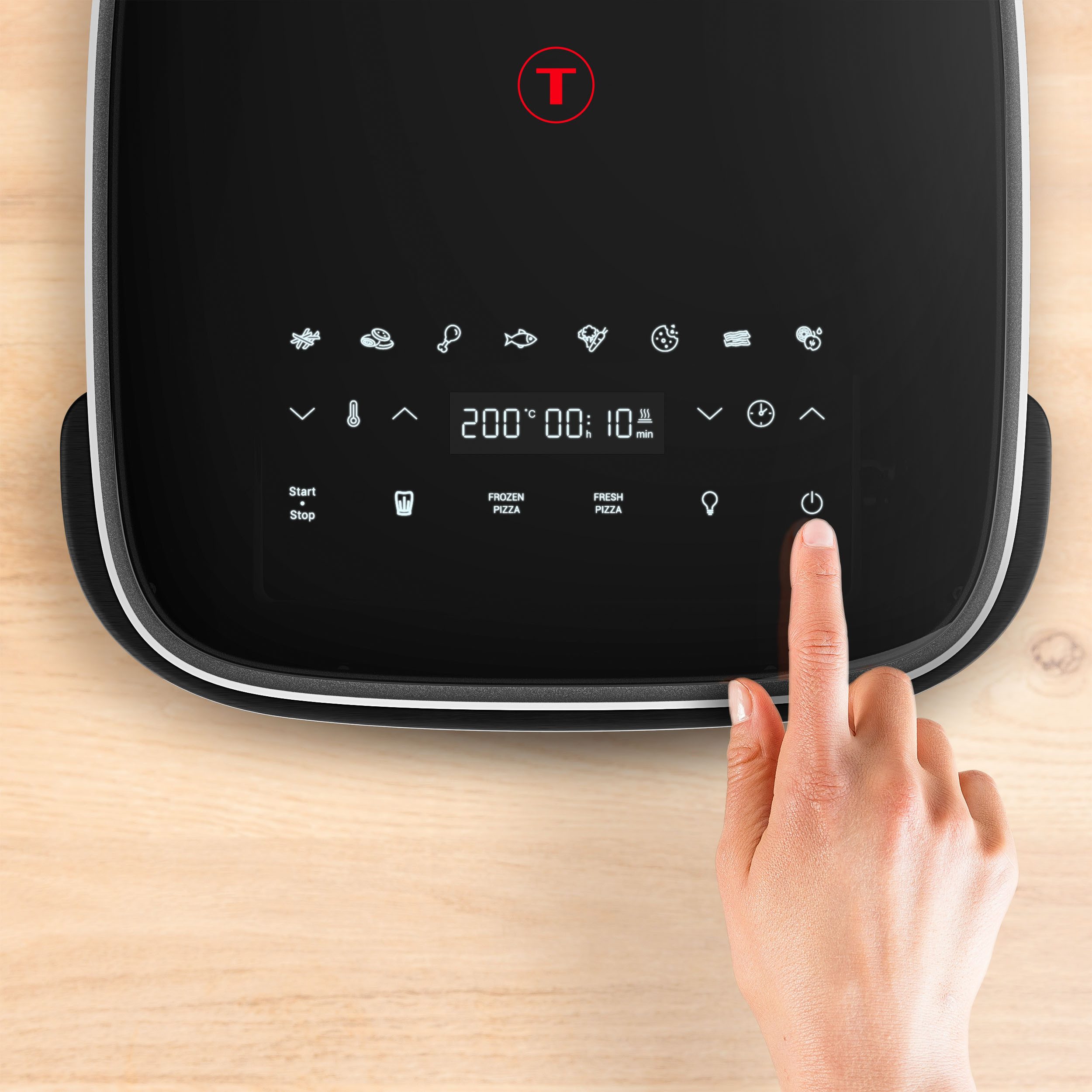 Tefal Airfryer FW4018 Easy Fry XL Surface mit Pizzabackfunktion