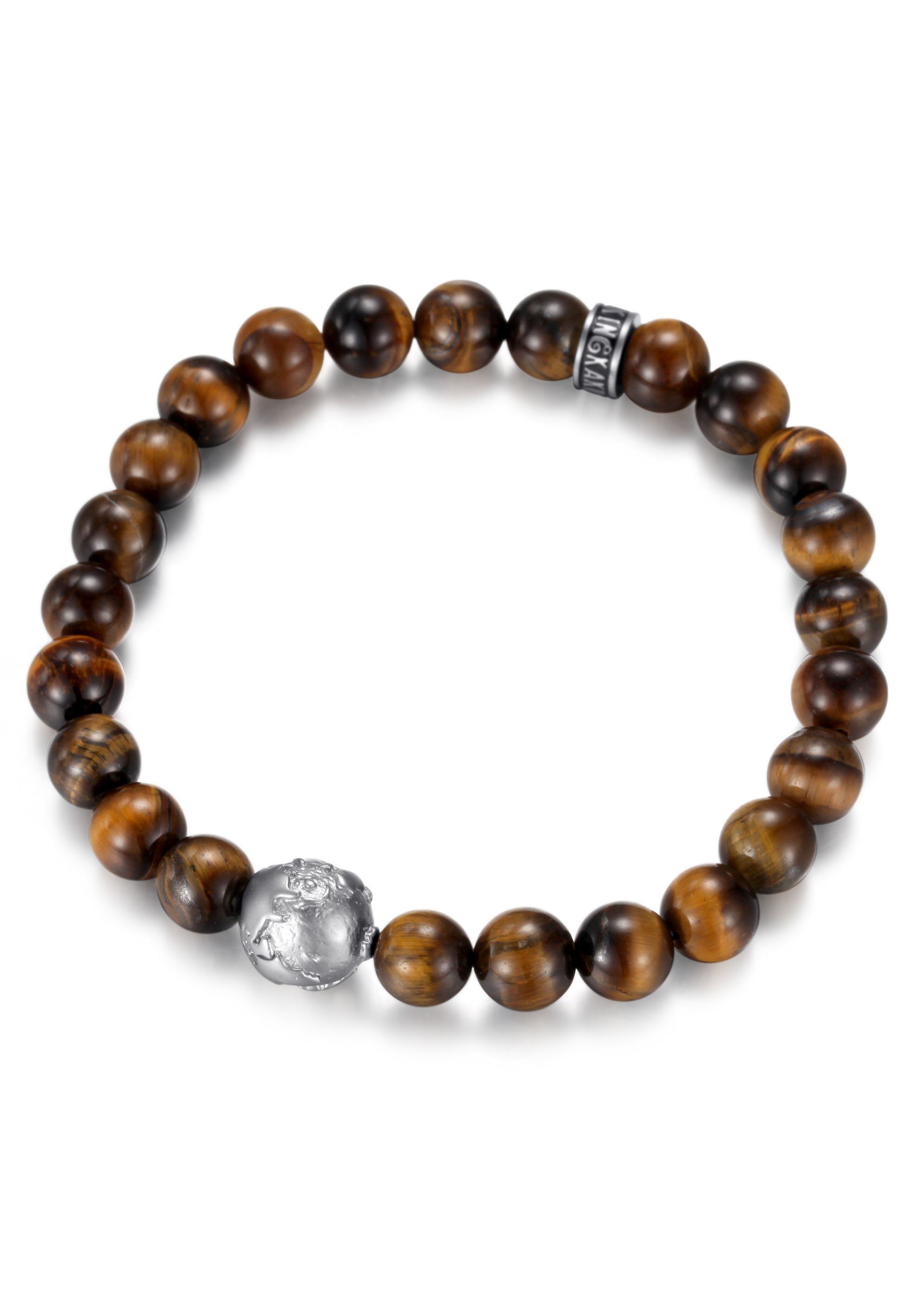 Firetti Kralenarmband Sieraad cadeau armbanden armbandketting parel heren armbanden bruin