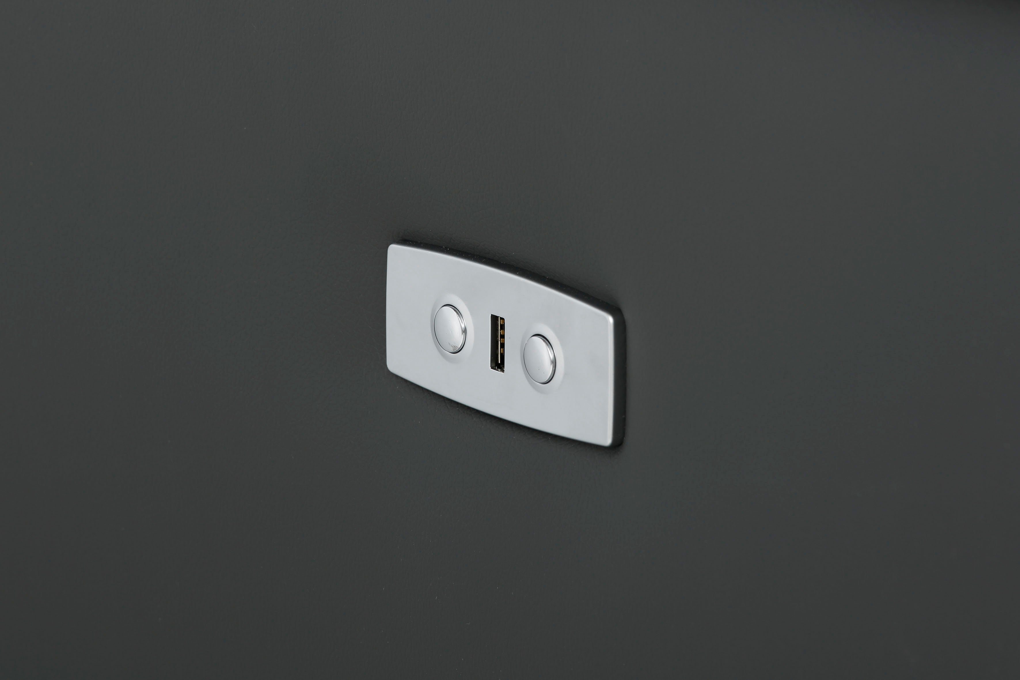 Home affaire Hoekbank Binado, L-vorm, met handmatige of elektrische relaxfunctie met usb-aansluiting