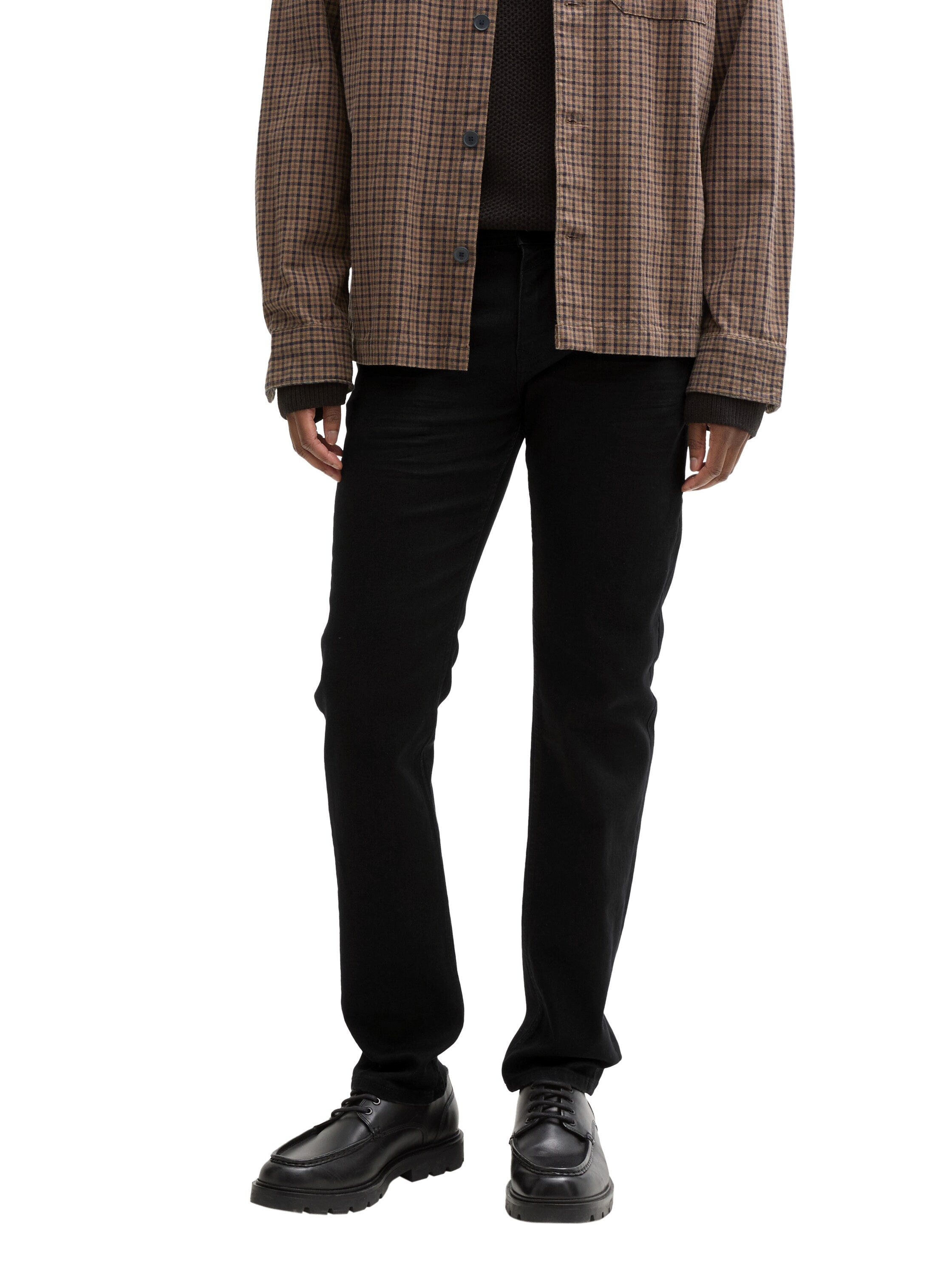Tom Tailor Denim 5-pocket jeans met stretch heren heren spijkerbroek maat 29 zwart
