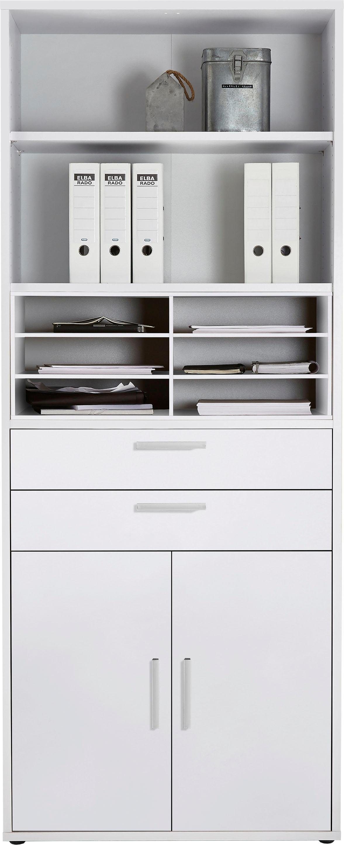 FMD Ordnerrek Calvi Modulaire kast open, deuren en laden apart bestelbaar