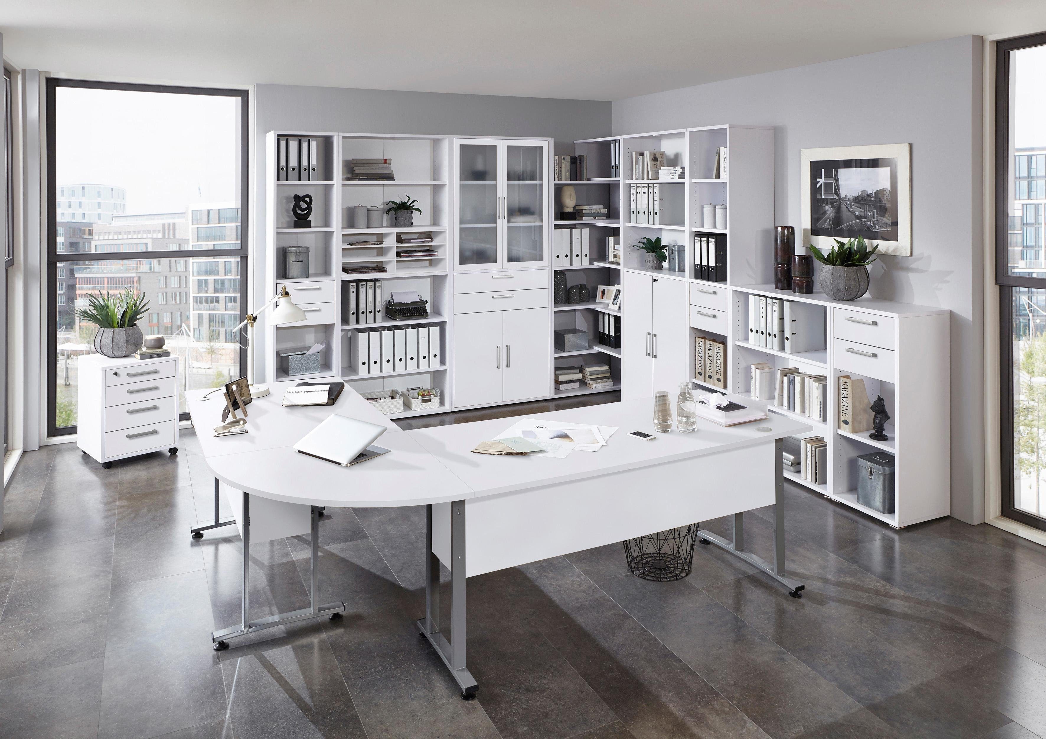 FMD Ordnerrek Calvi Modulaire kast open, deuren en laden apart bestelbaar