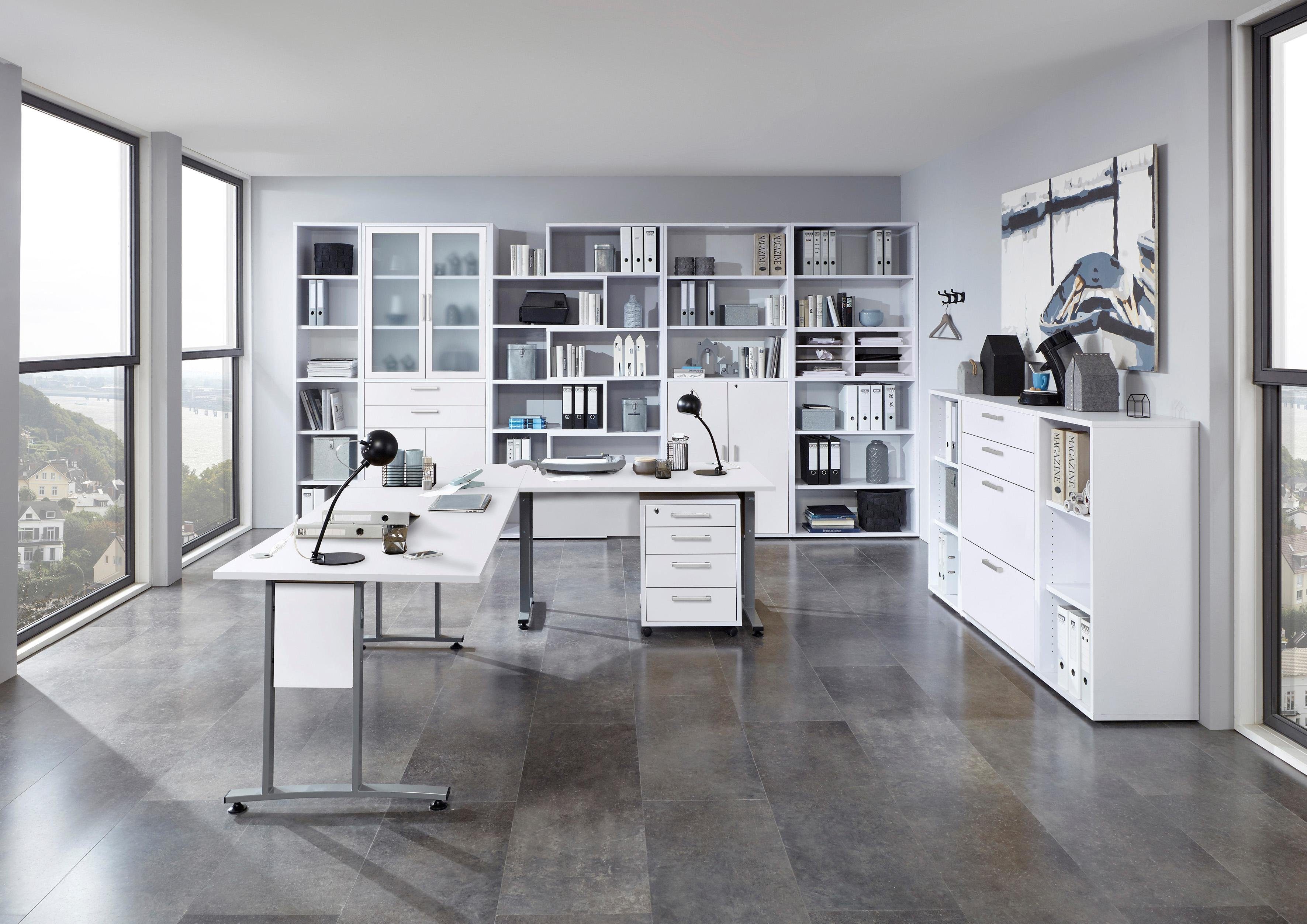 FMD Ordnerrek Calvi Modulaire kast open, deuren en laden apart bestelbaar