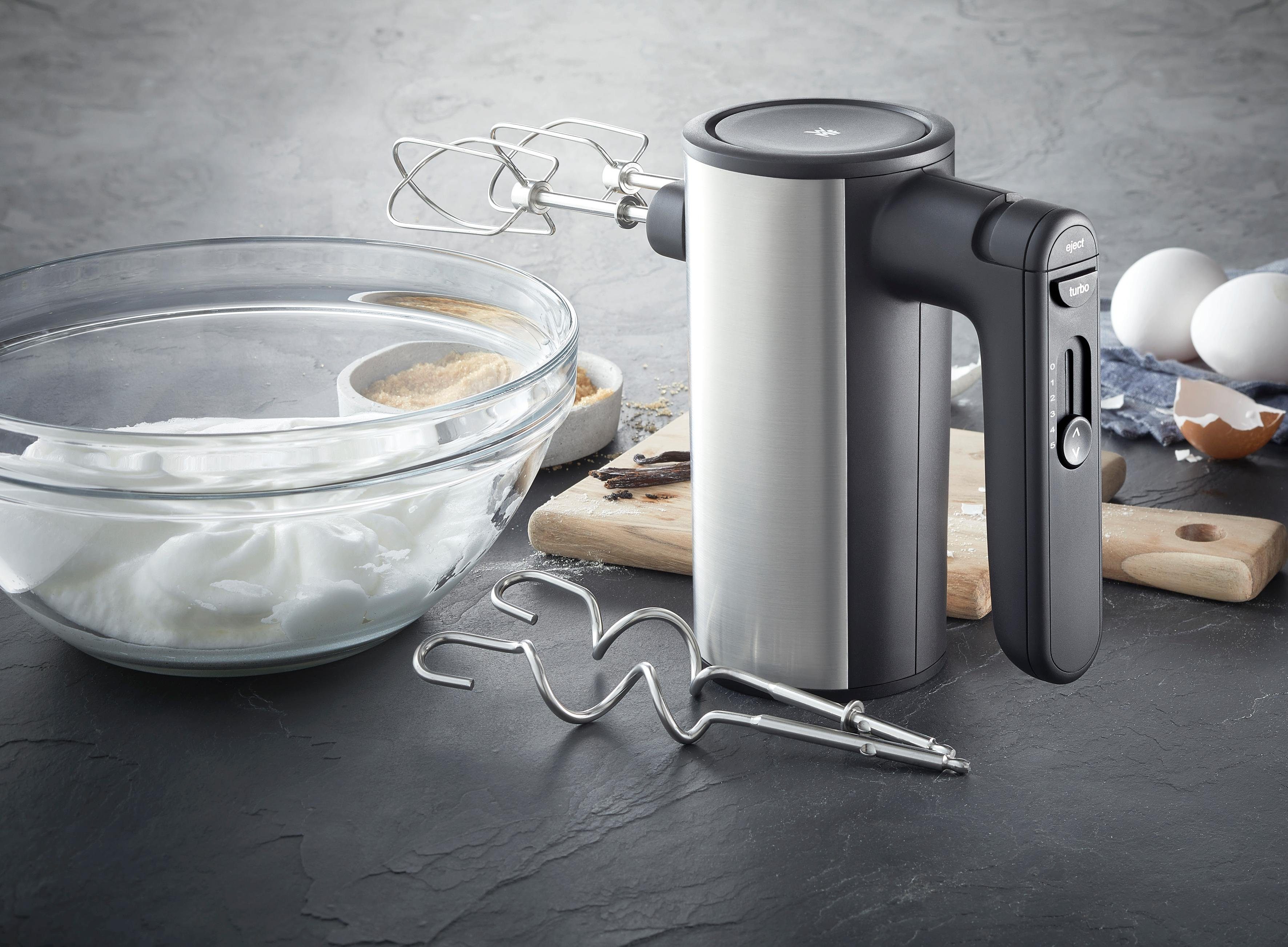 WMF Handmixer KULT X Edition Turbo-functie, 5 snelheidsniveaus, incl. garde + deeghaken