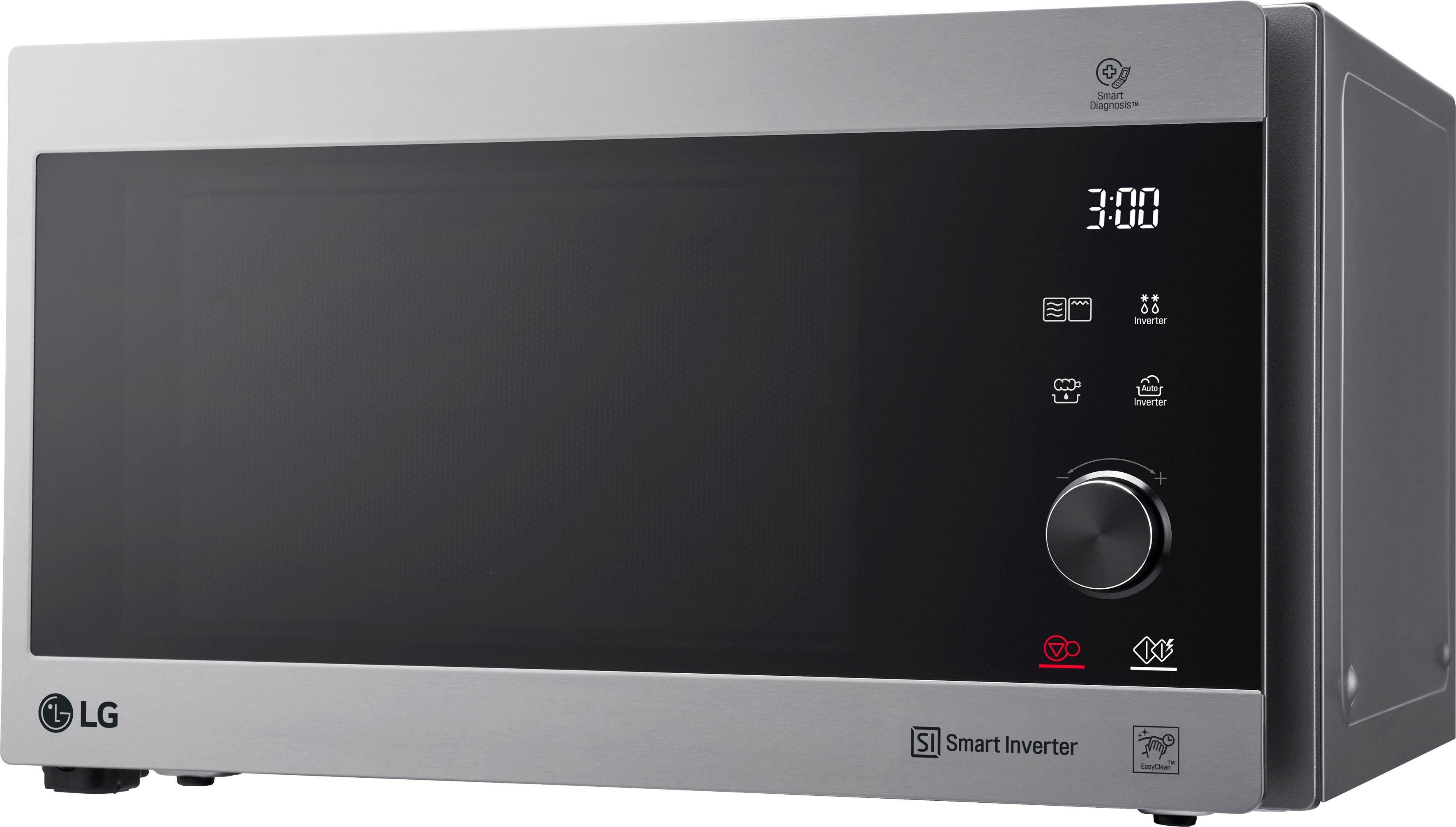 LG Magnetron MH 6565 CPS Smart Inverter technologie, echt glazen front