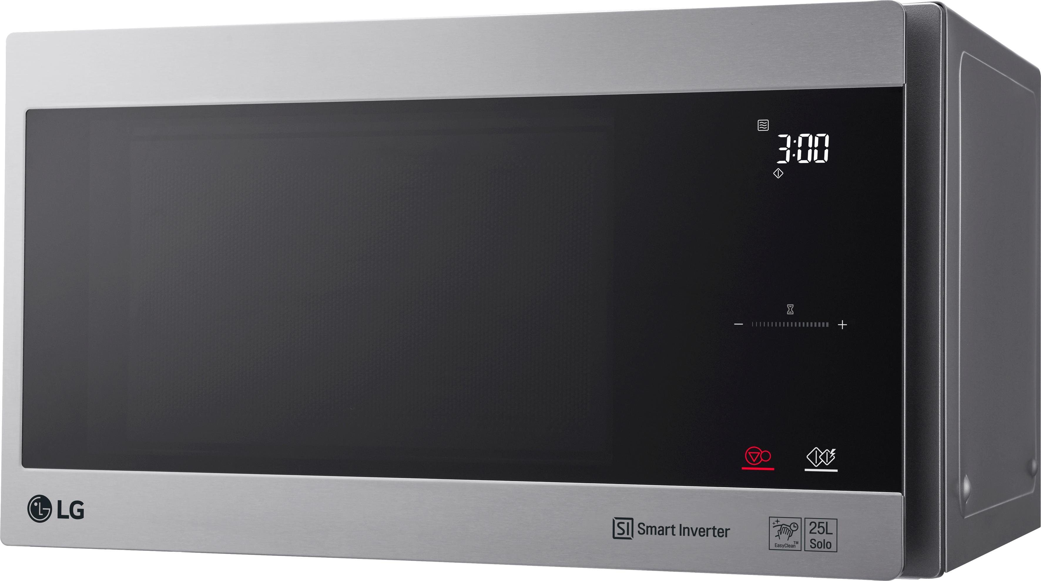 LG Magnetron MS 2595 CIS Smart Inverter technologie, echt glazen front