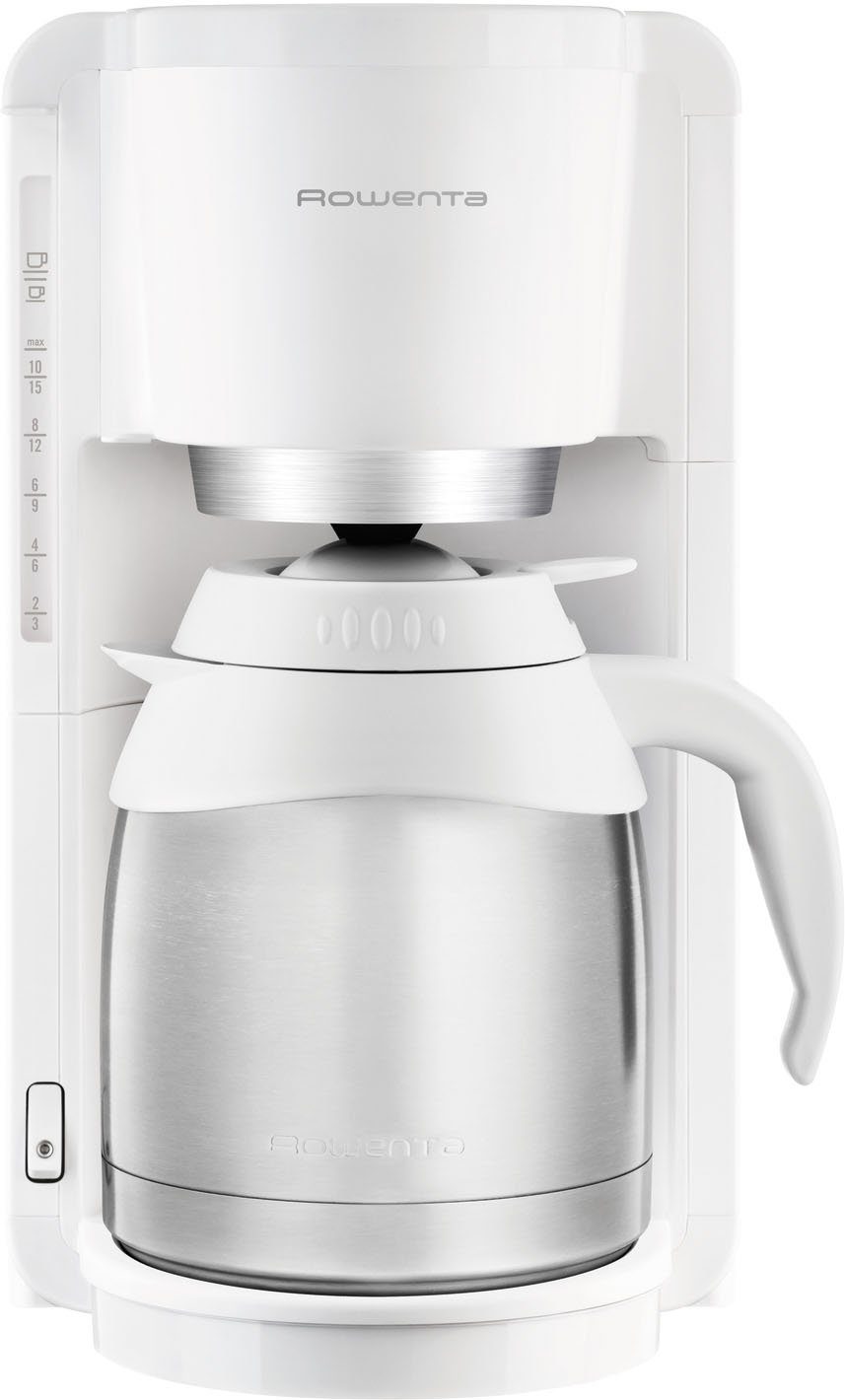 Rowenta Filterkoffieapparaat CT3818 Adagio milano, 1,25 l, Edelstalen thermoskan, 10-15 kopjes, 1,25 liter, automatische uitschakeling
