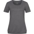deproc active functioneel shirt kitimat women functioneel shirt in mêlee-look grijs