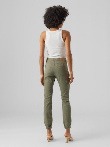 Vero Moda Cargobroek VMIVY MR ANKLE CARGO PANTS NOOS