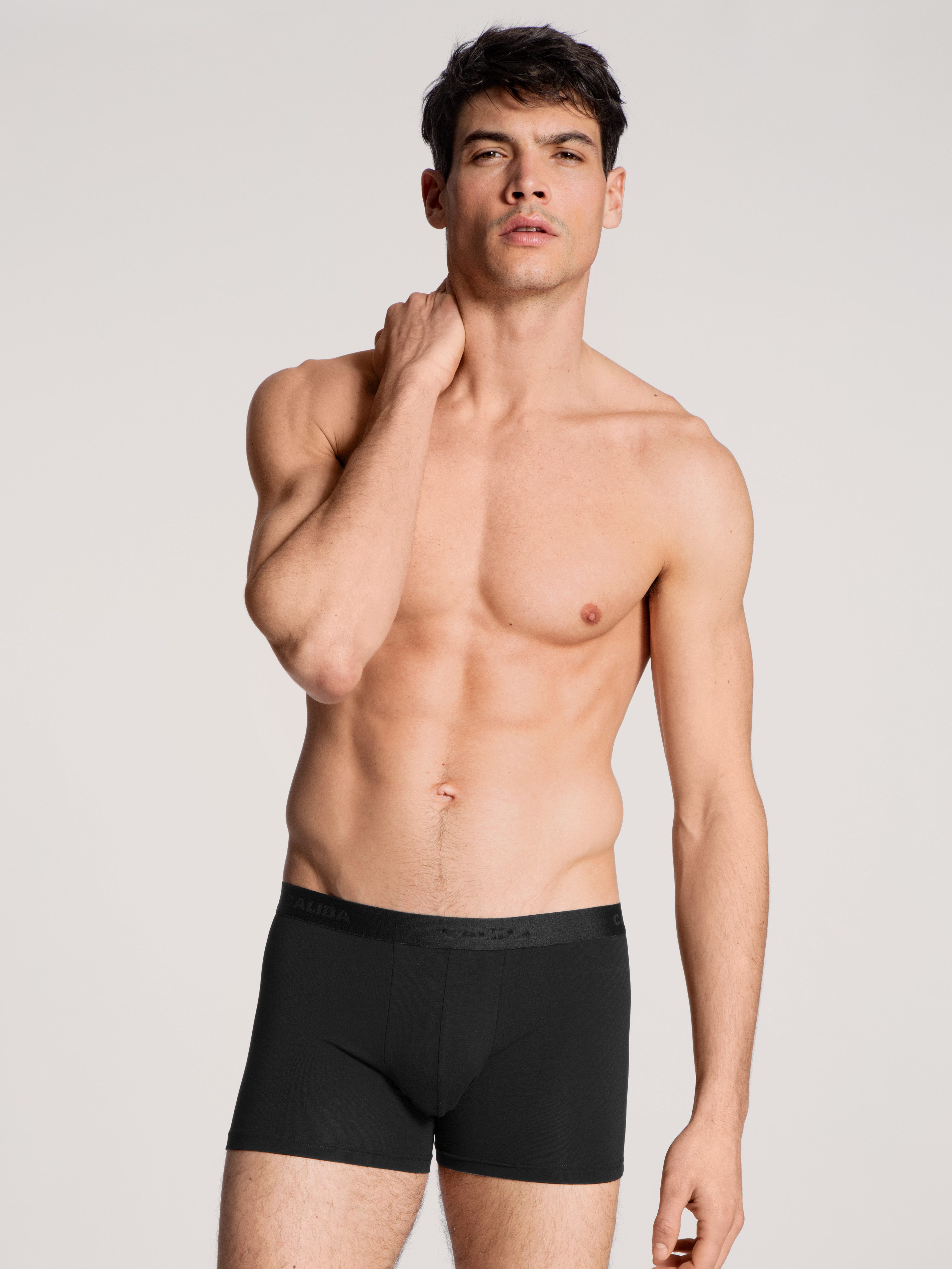 CALIDA Boxershort Natural Benefit met vormvaste single jersey-kwaliteit (3 stuks)