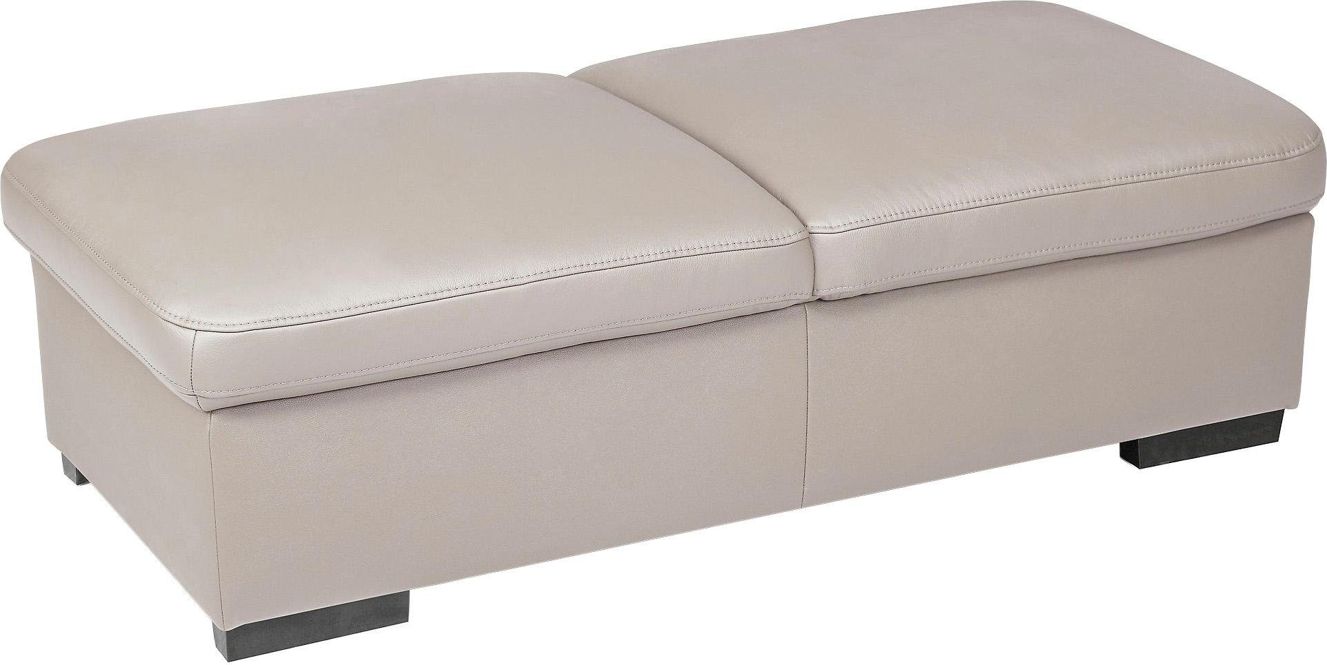 exxpo - sofa fashion Hocker Salerno Bankhocker, comfortabel en gezellig hockers beige