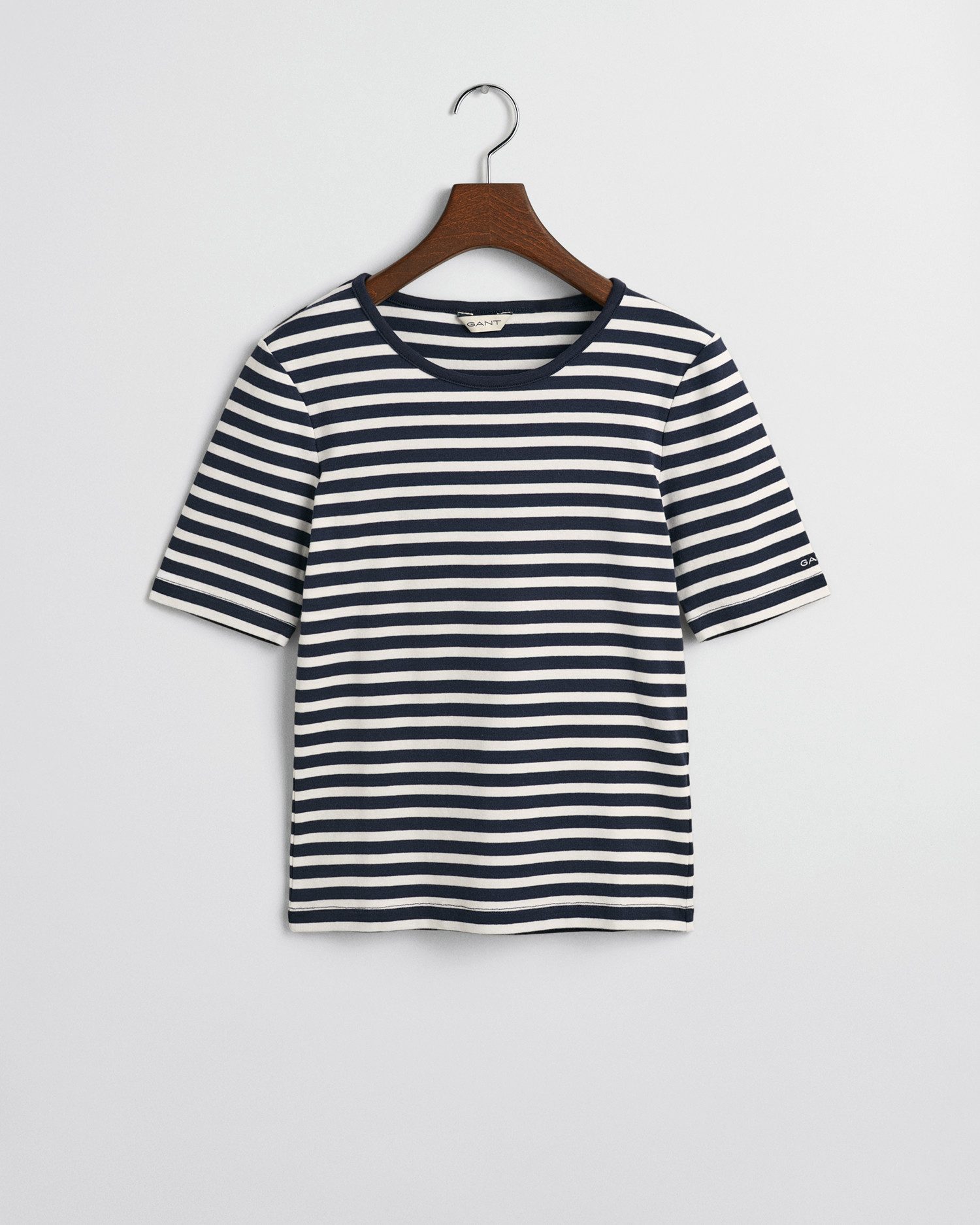 Gant T-shirt SLIM STRIPED 1X1 RIBBED KA T-SHIRT