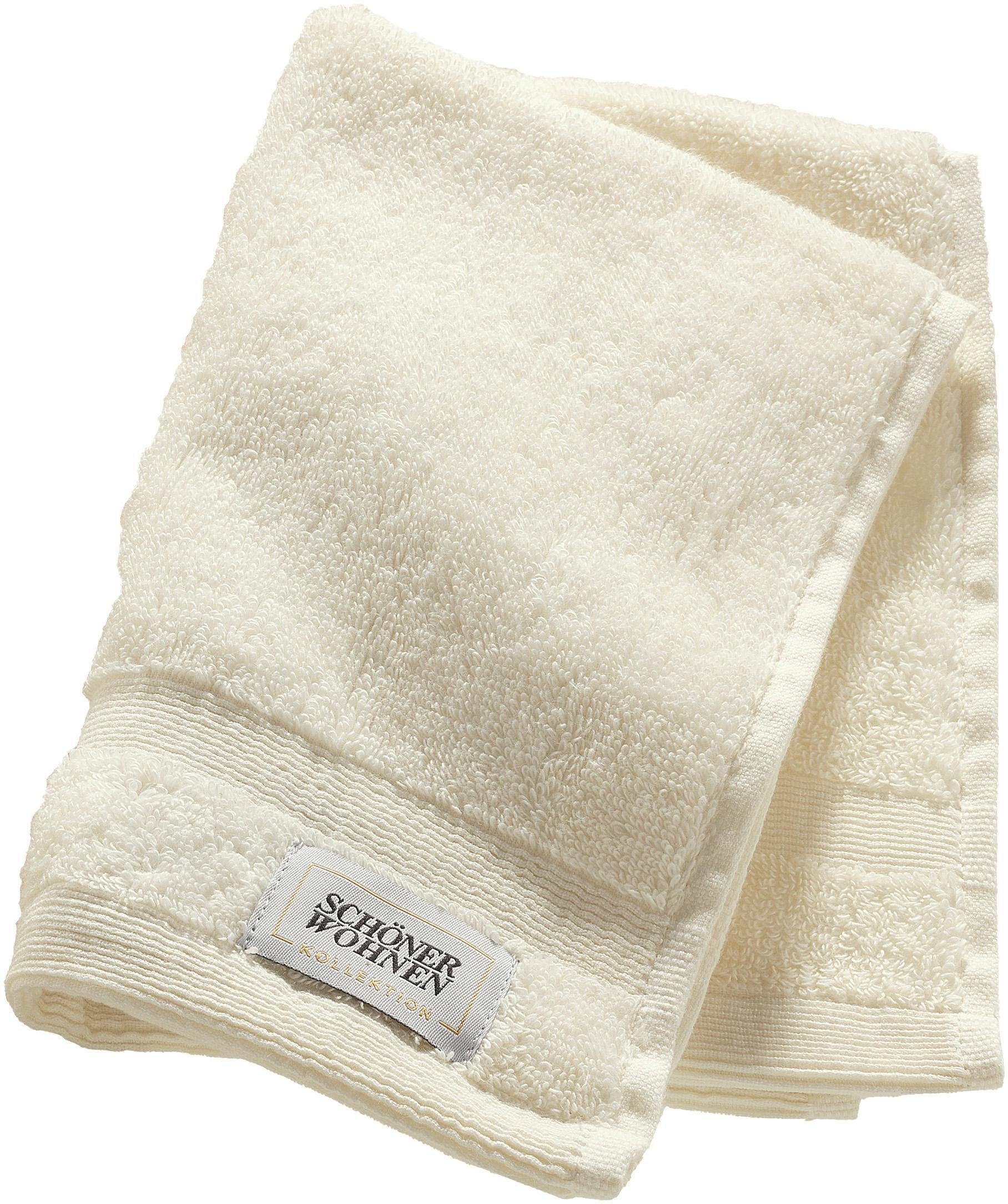 SCHÖNER WOHNEN-KOLLEKTION Gastendoek Cuddly sneldrogende airtouch-kwaliteit (3-delig)