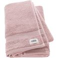 schoener wohnen-kollektion badlaken cuddly in verschillende kleuren (1 stuk) roze