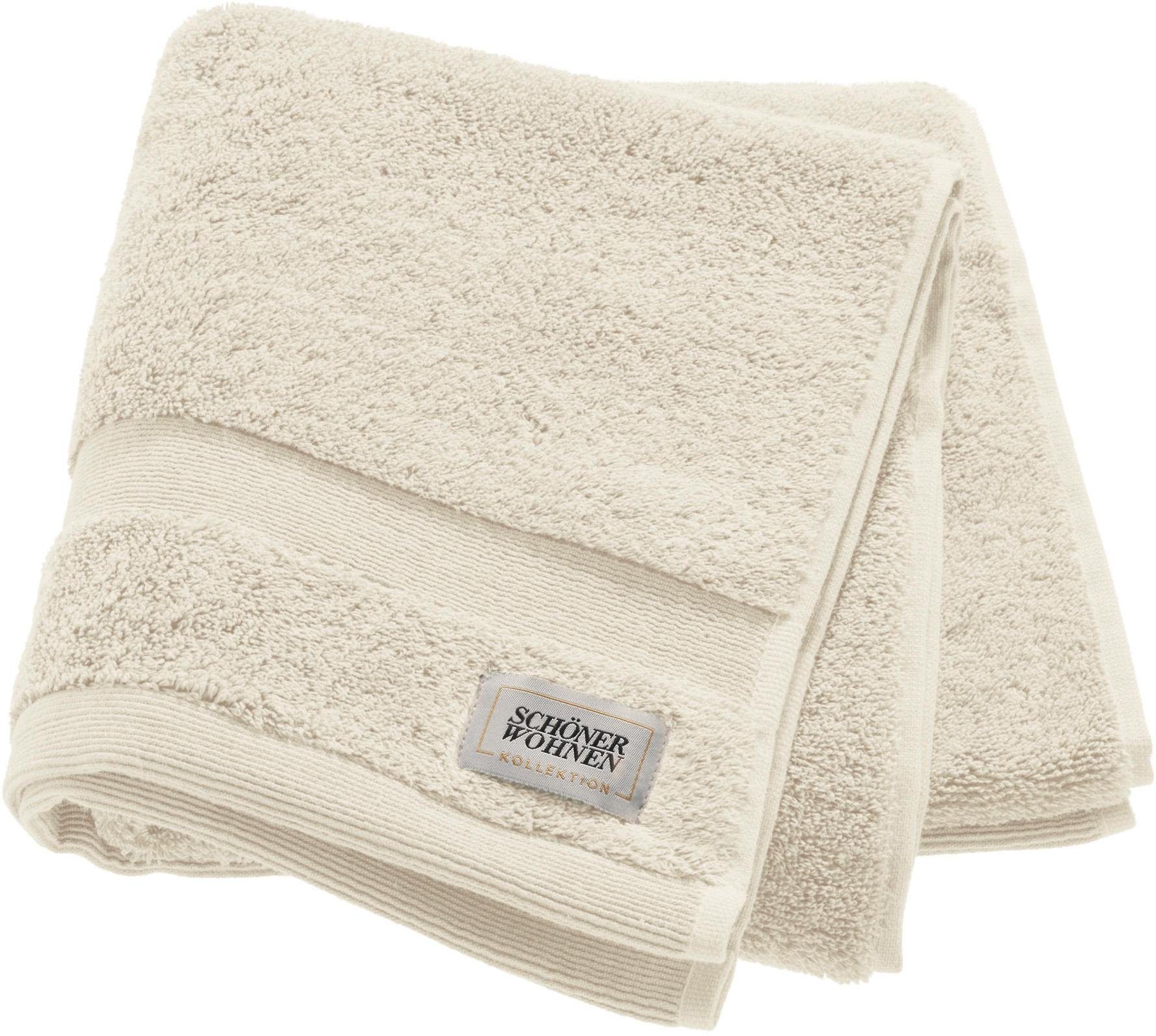 SCHÖNER WOHNEN-KOLLEKTION Handdoeken Cuddly sneldrogende airtouch-kwaliteit (2 stuks)