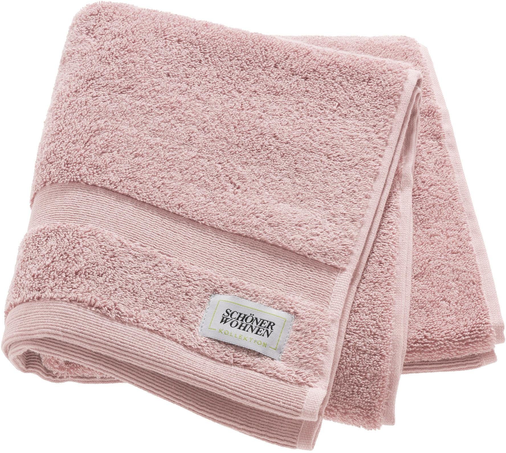 SCHÖNER WOHNEN-KOLLEKTION Handdoeken Cuddly sneldrogende airtouch-kwaliteit (2 stuks)