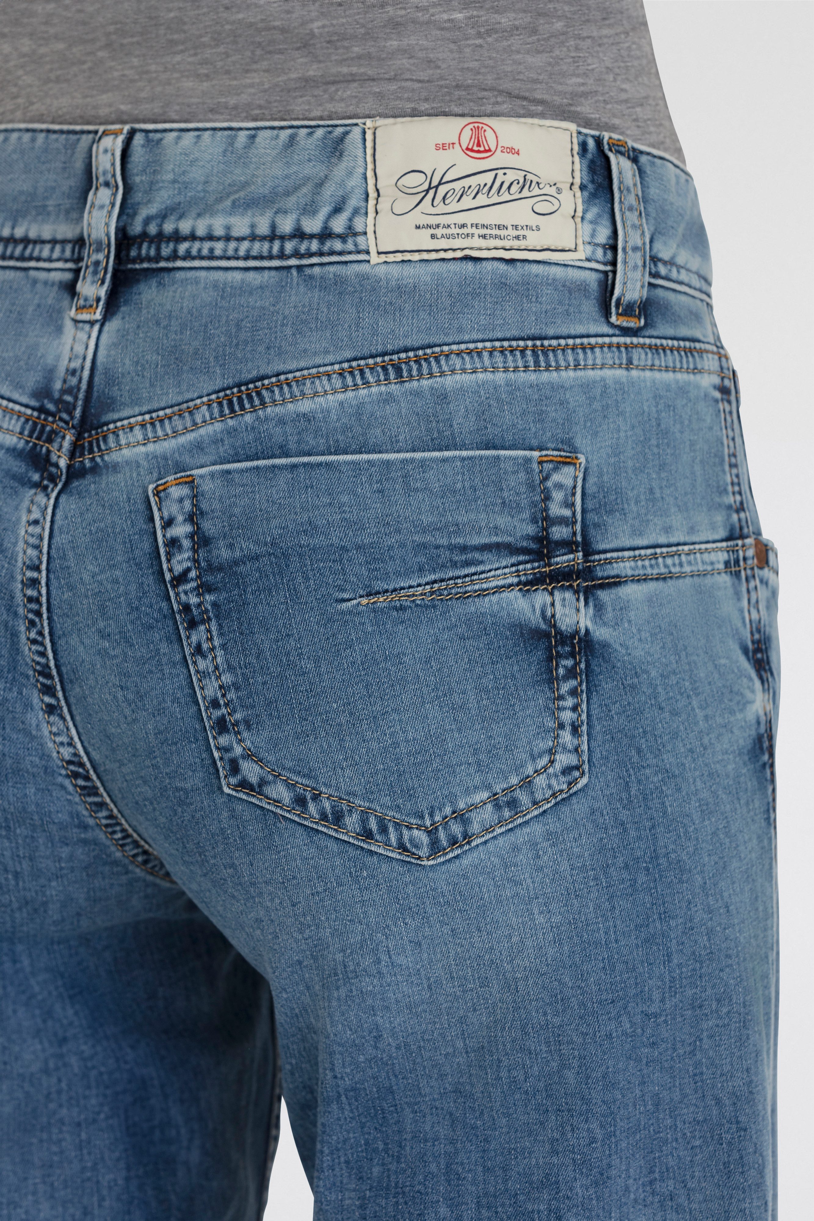 Herrlicher 5-pocket jeans Edna Recycled Denim Light