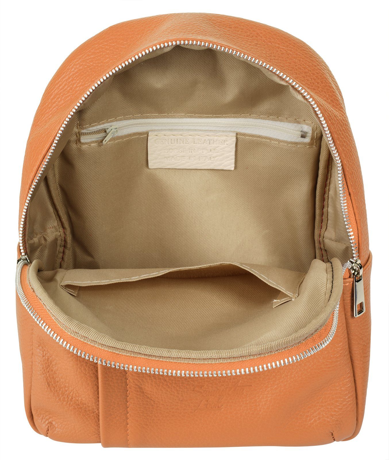 Samantha Look Rugzak echt leer, made in italy