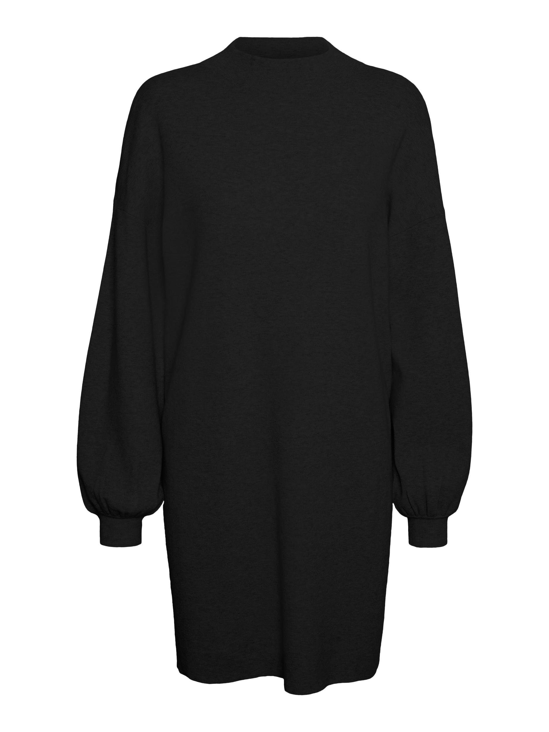 Vero Moda Gebreide jurk VMNANCY LS FUNNELNECK DRESS GA NOOS