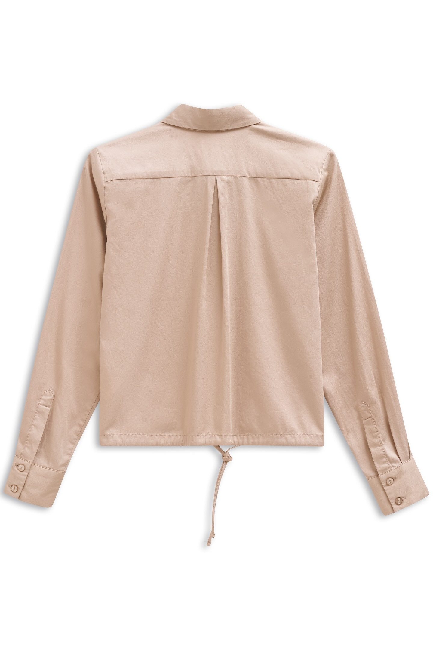 Bugatti Blouse met lange mouwen met koord in de zoom
