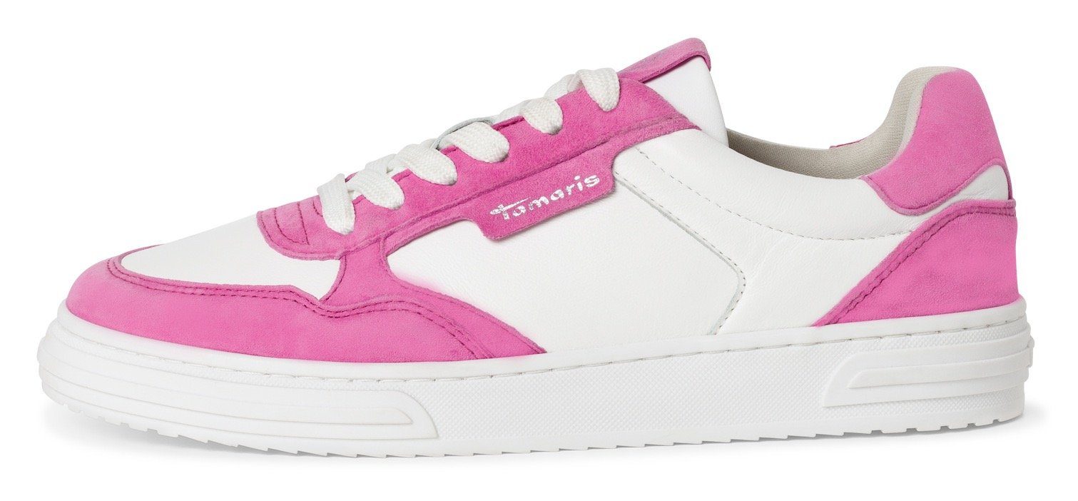 Tamaris Sneakers met praktische verwisselbare binnenzool, vrijetijdsschoen, lage schoen, veterschoen