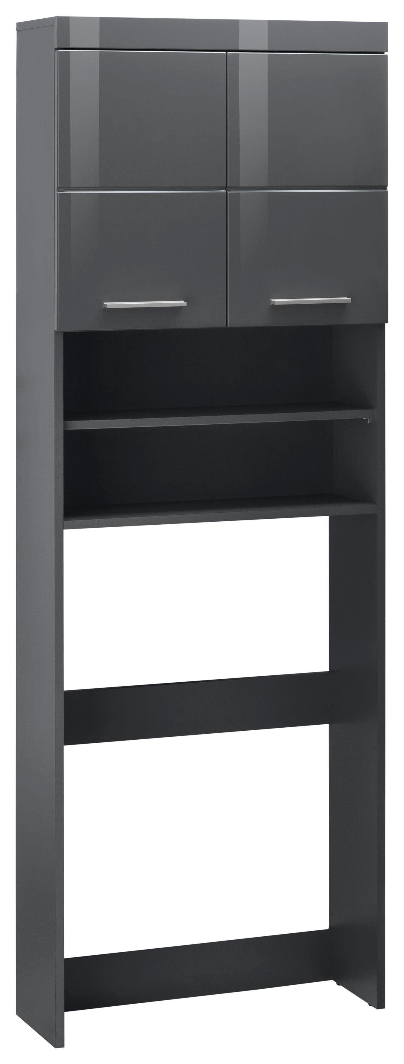 INOSIGN Kast voor wasmachine Avena Washer-overbouw - niche voor wasmachines 60 cm breed ombouwkasten grijs