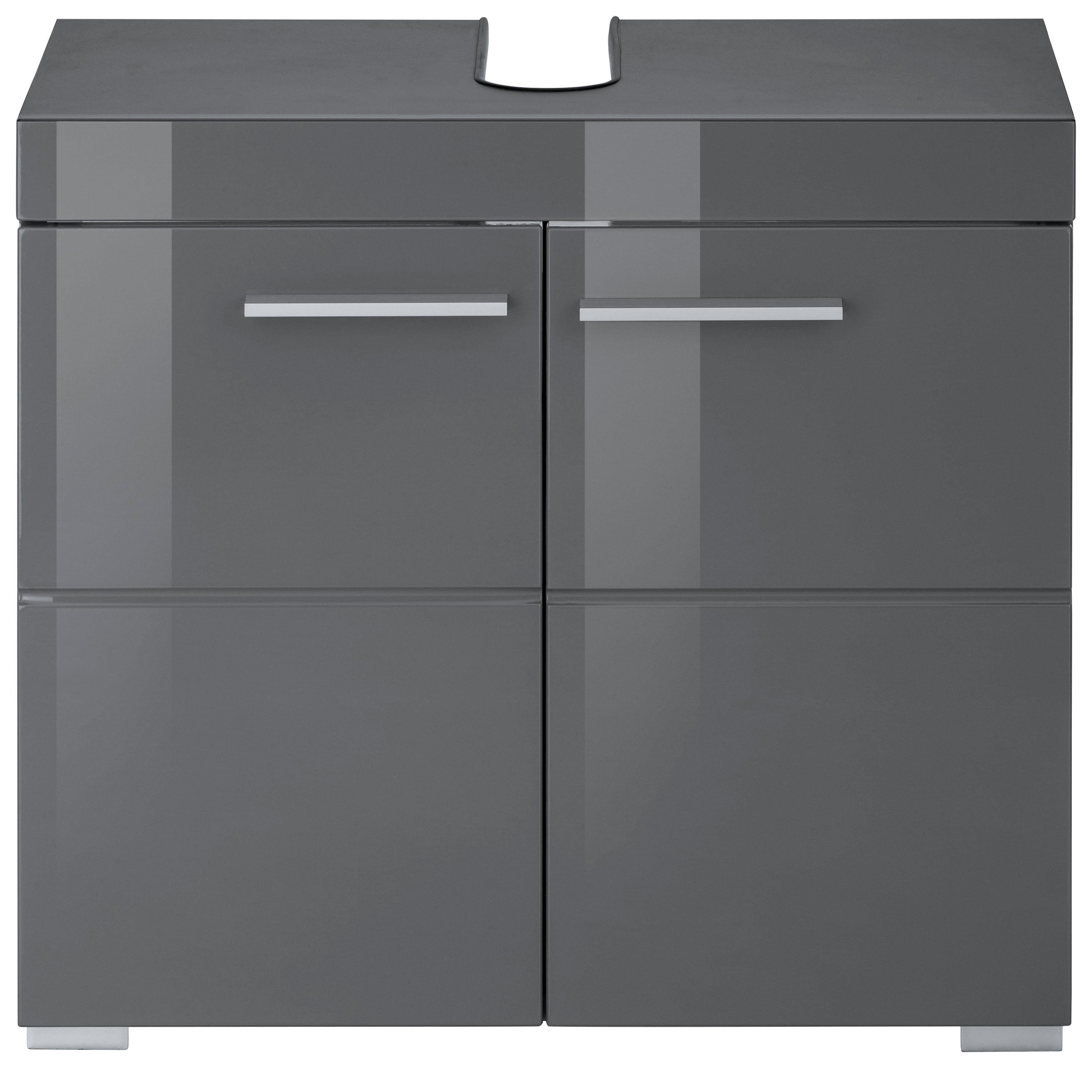 INOSIGN Wastafelonderkast Avena Wastafel met 2 deuren - uitsparing 26/8 cm - (B/D/H) 60/34/56 cm