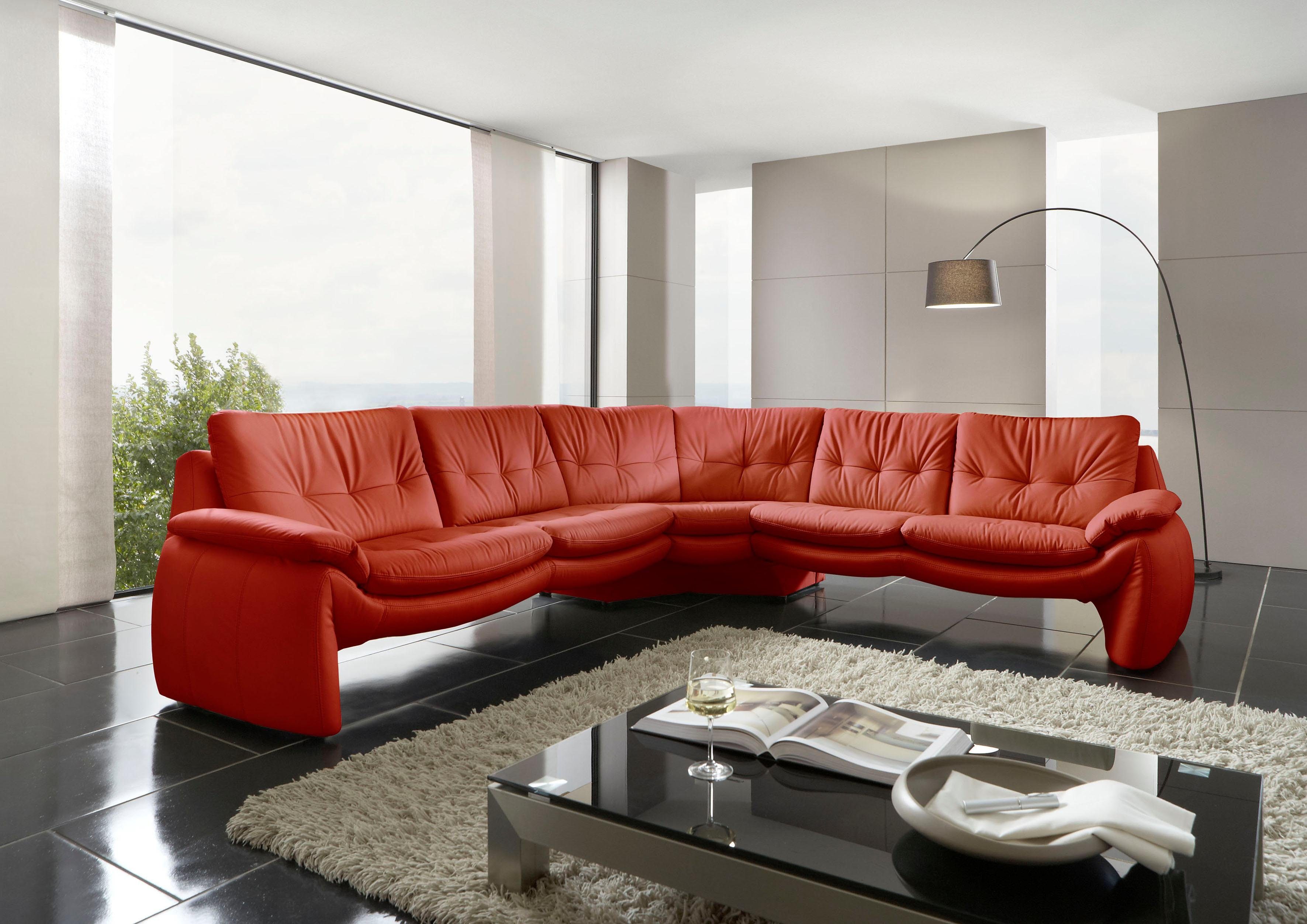 Places of Style Hoekbank Luna L-vorm met een unieke uitstraling