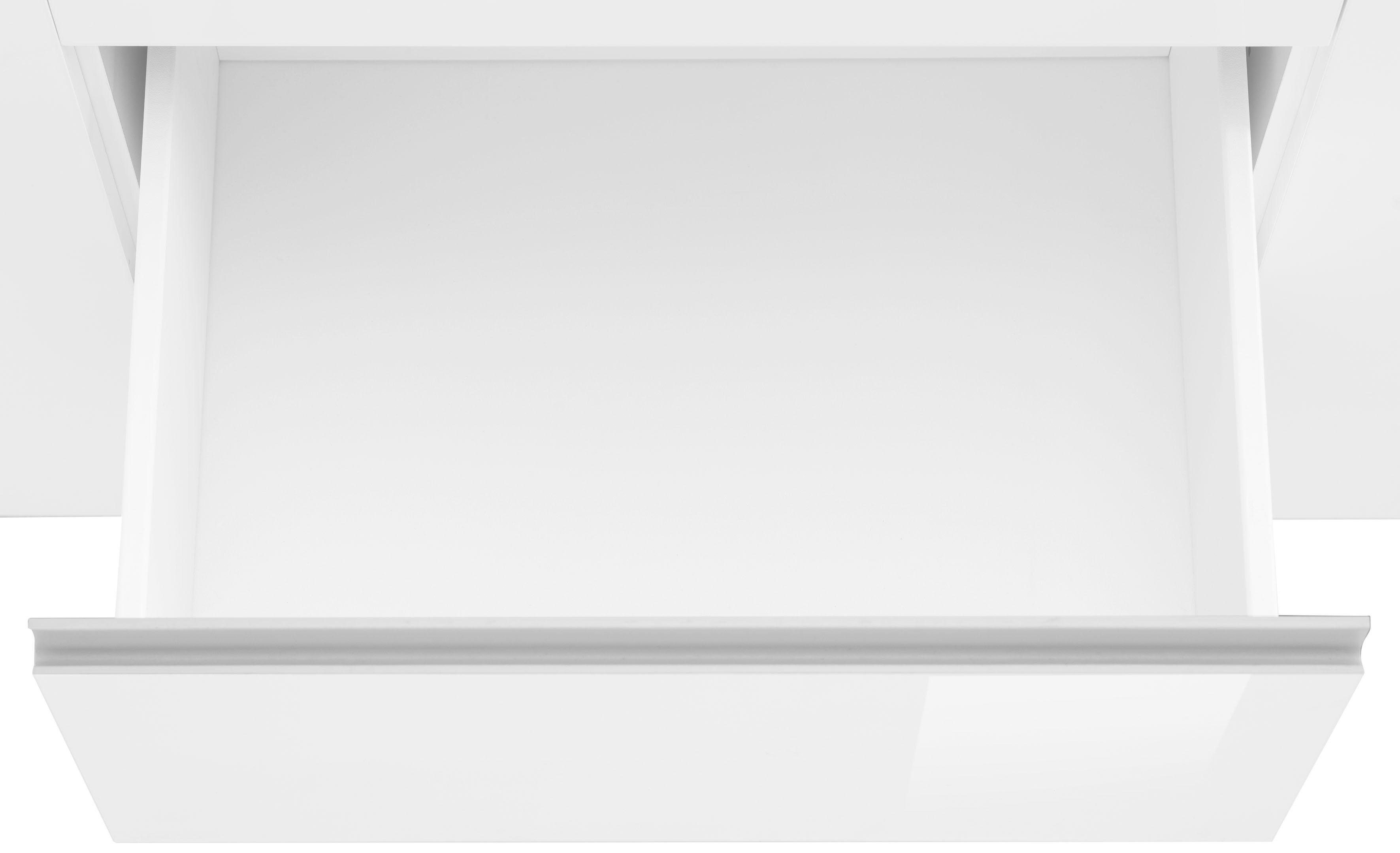 INOSIGN Kast Magic, commode, kast, dressoir met 2 deuren en 3 lades hoogglans gelakt (b/d/h) 150x40x81 cm
