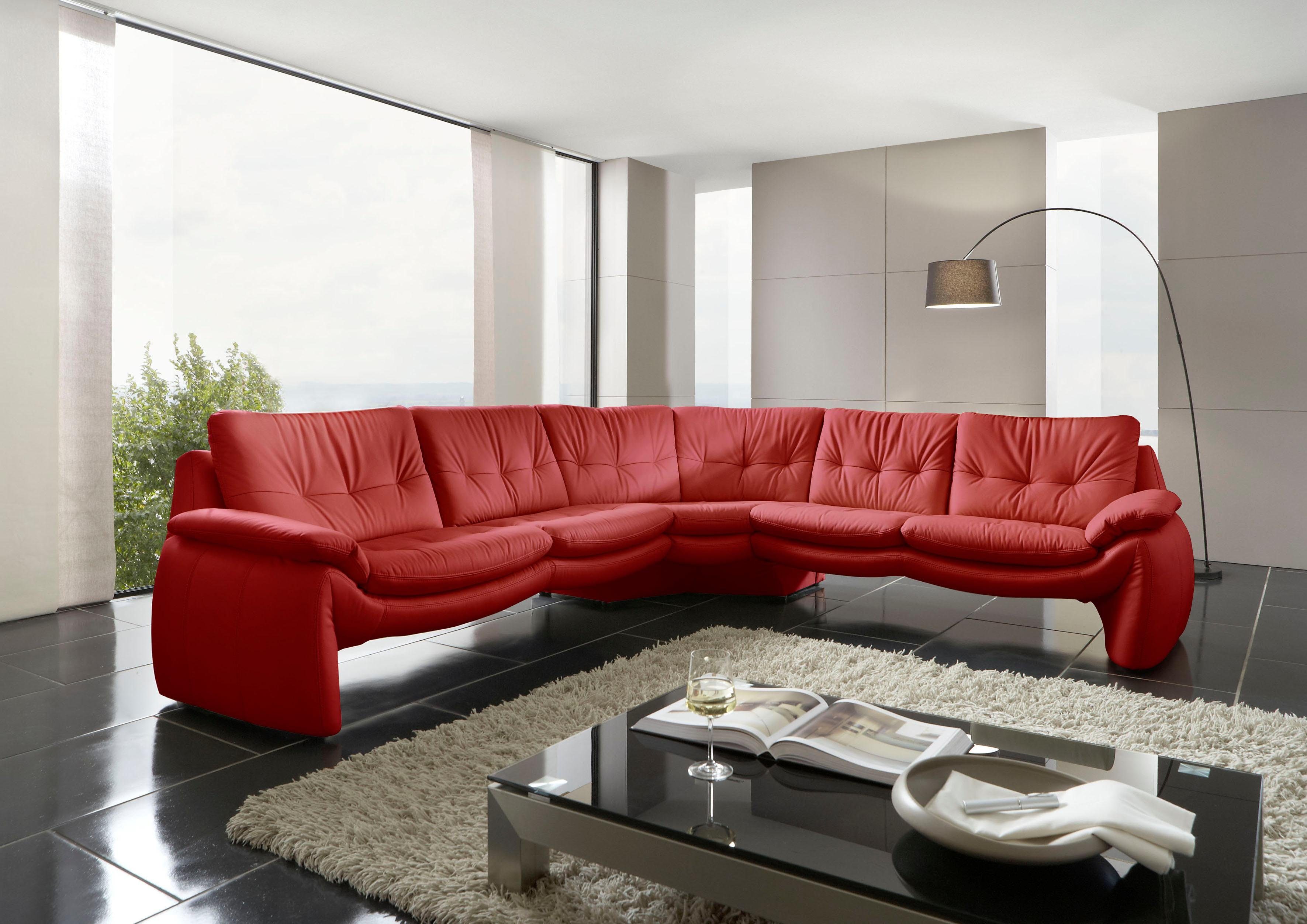 Places of Style Hoekbank Luna L-vorm met een unieke uitstraling