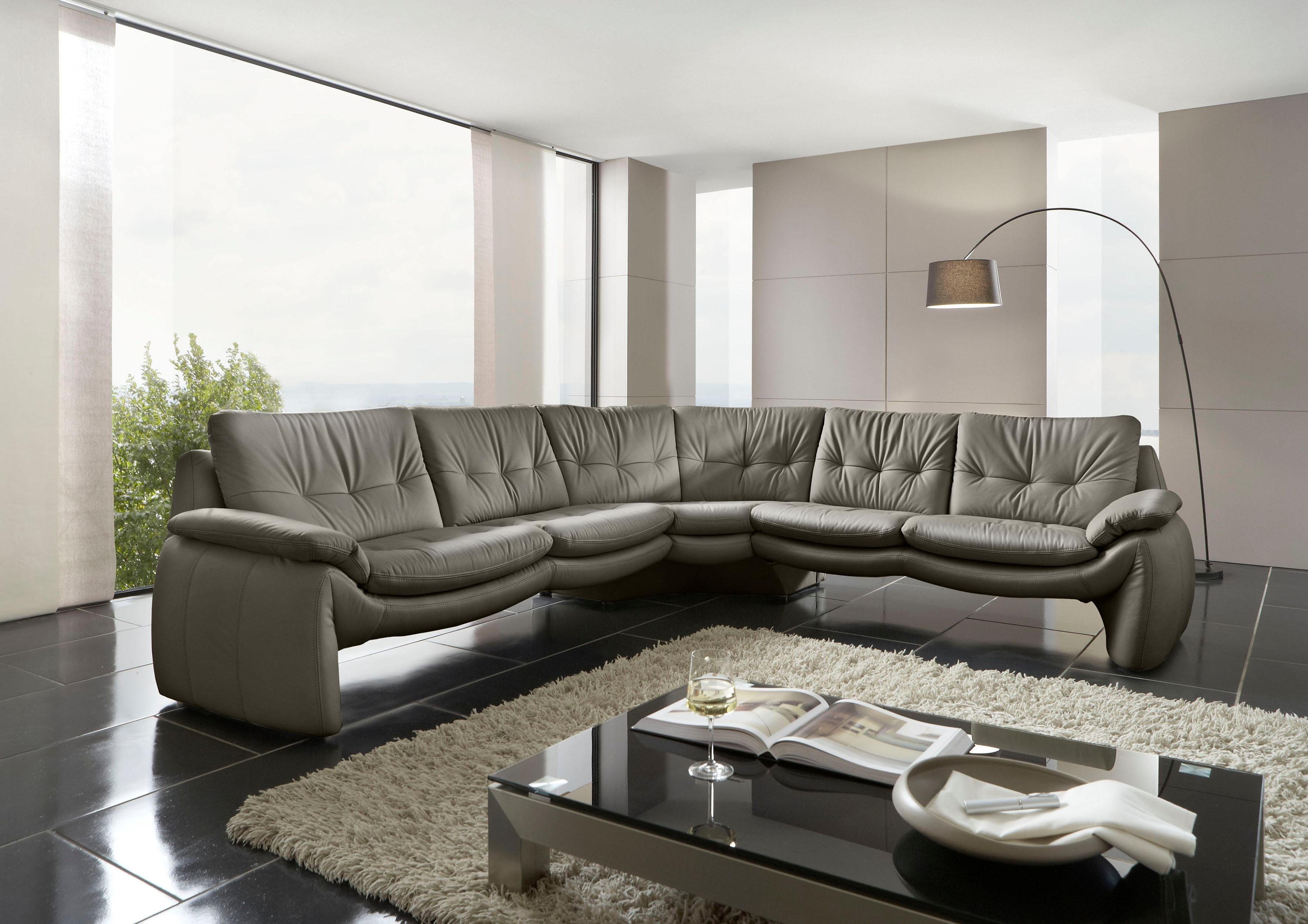 Places of Style Hoekbank Luna L-vorm met een unieke uitstraling