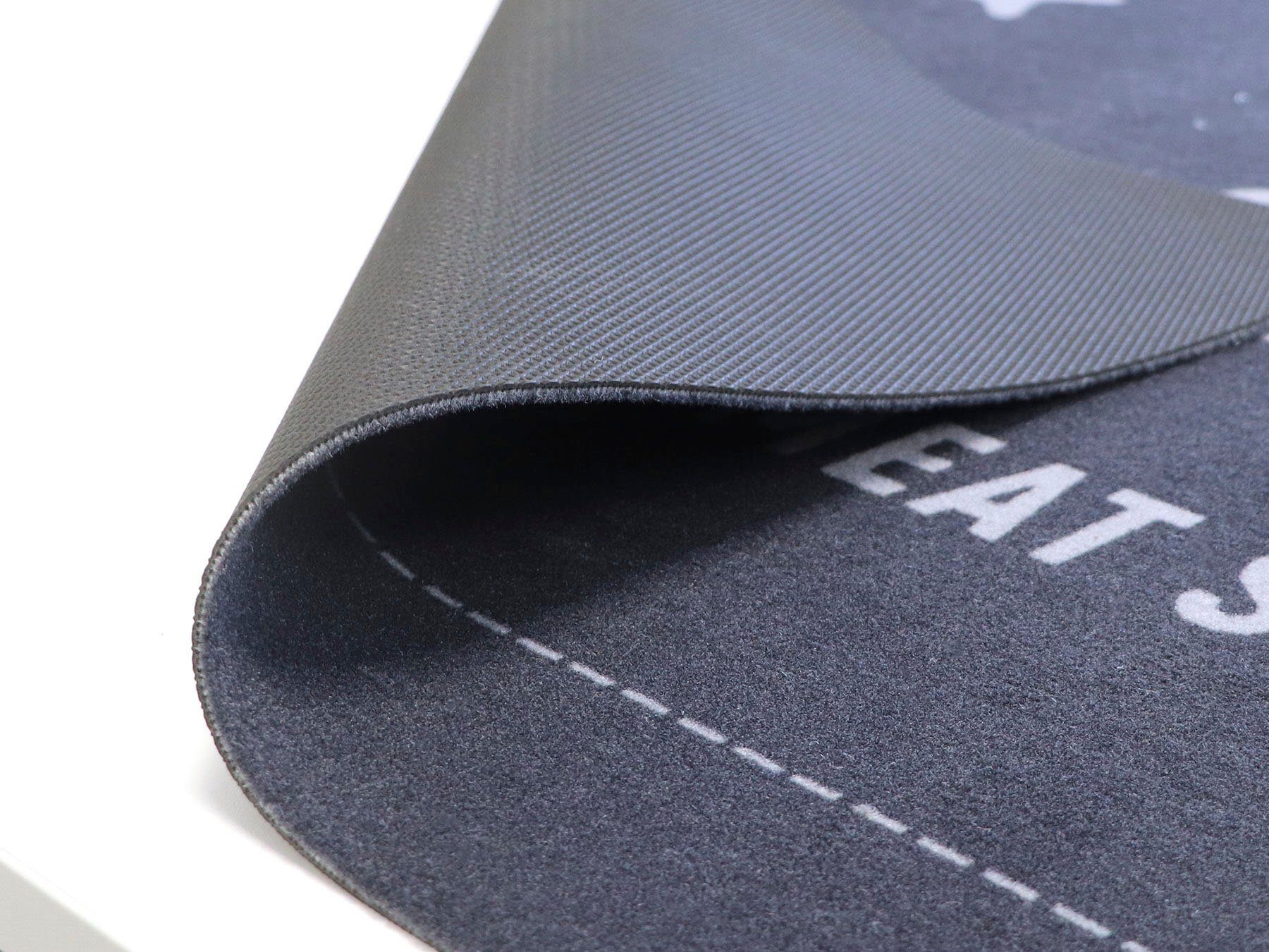 Primaflor-Ideen in Textil Mat Barbecue-onderlegger BEEF Barbecuemat ideaal als vloerbescherming, antislip, wasbaar