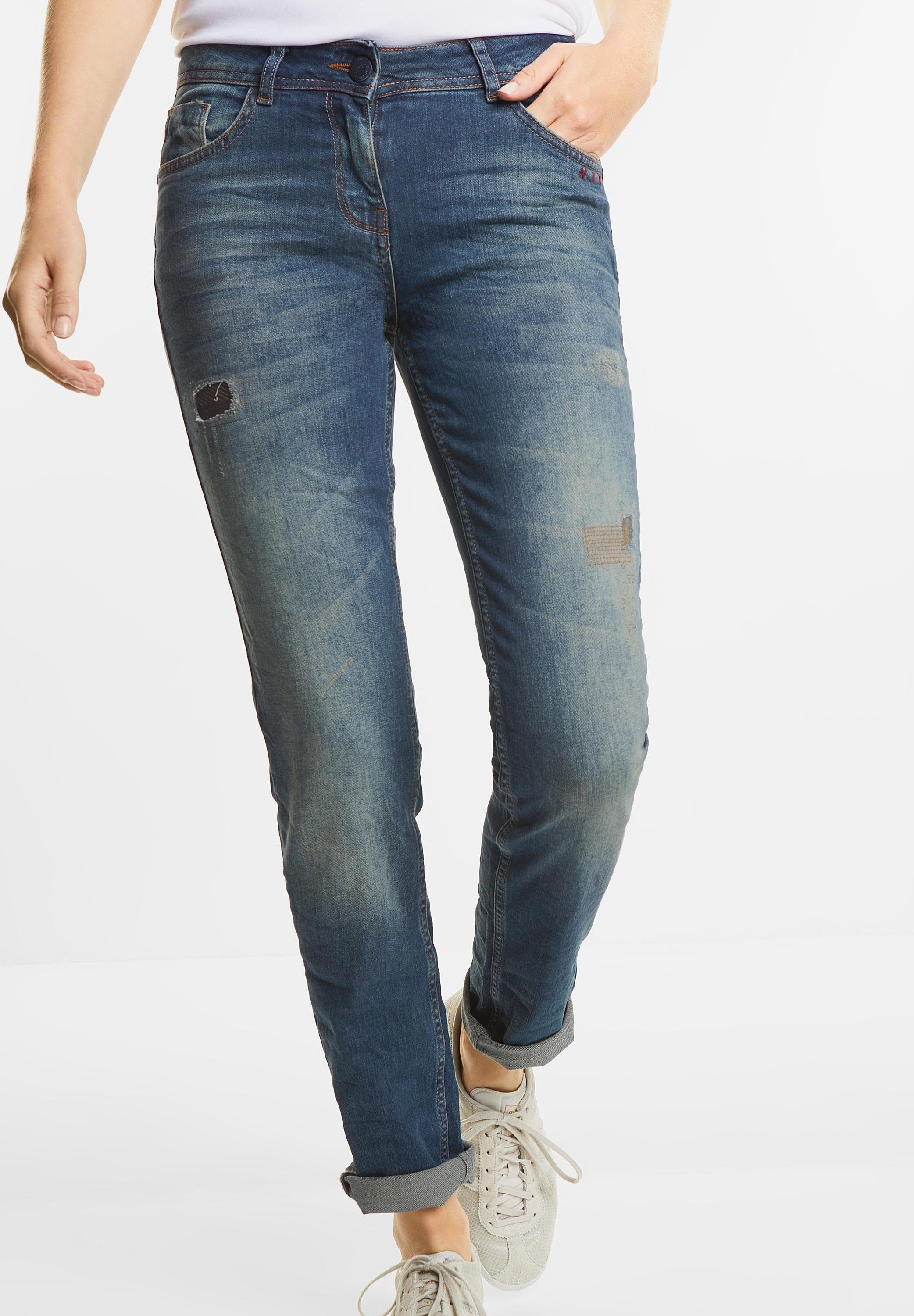 Otto - Cecil NU 15% KORTING: CECIL Patches-jeans Charlize