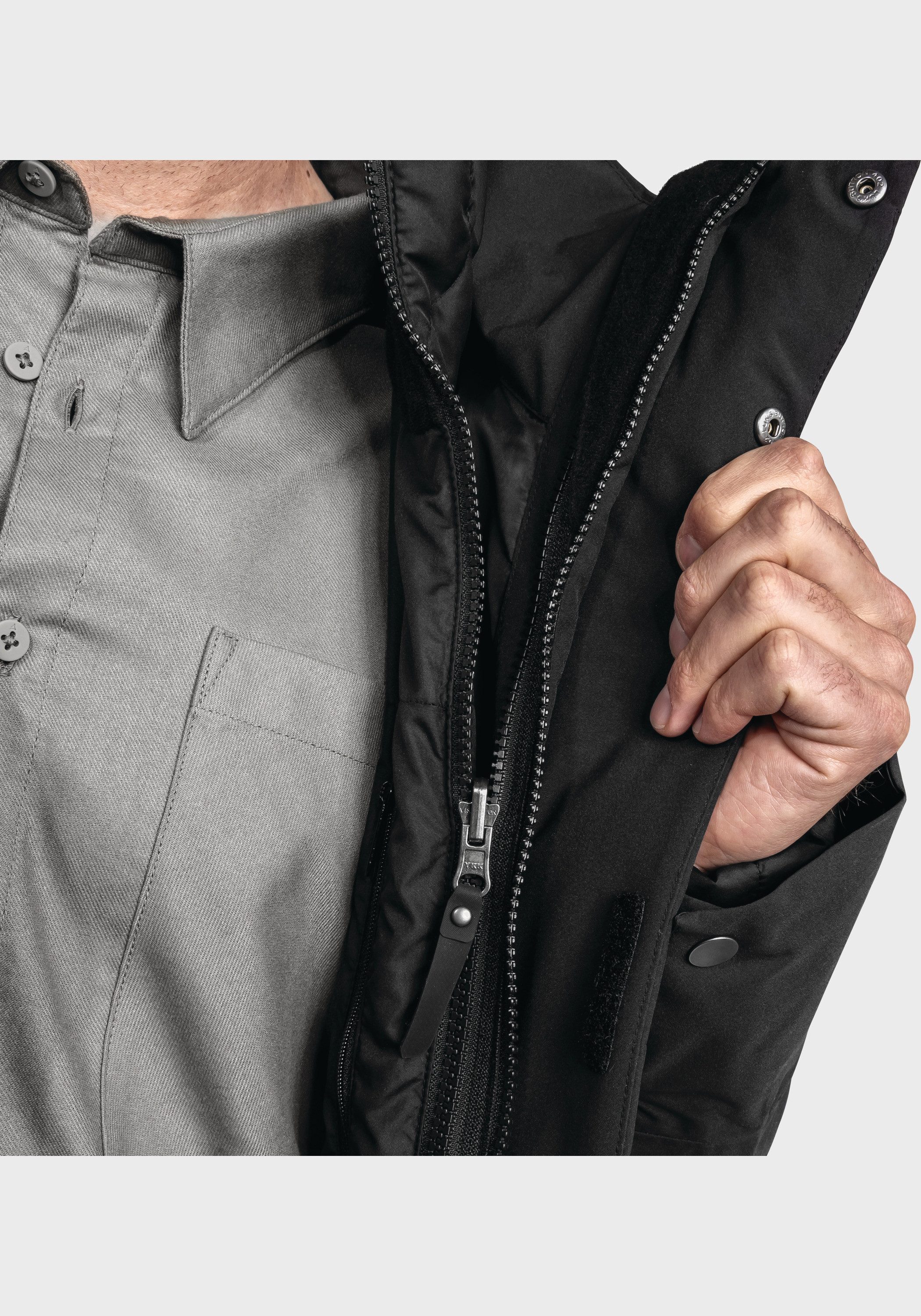 Schöffel 2-in-1-jack Urban 3in1 Parka Style Borkol MNS