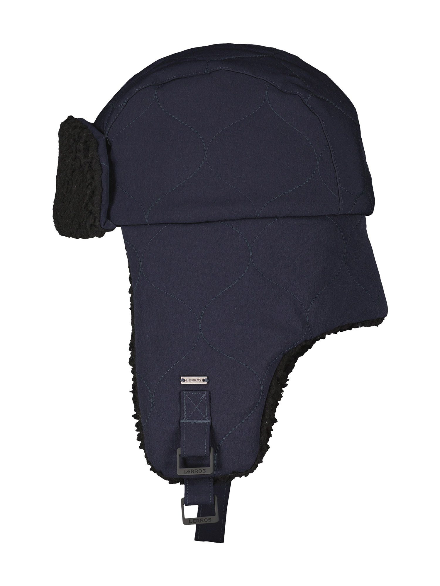 Lerros Pet met oorkleppen LERROS trapperpet van nylon, effen kleur
