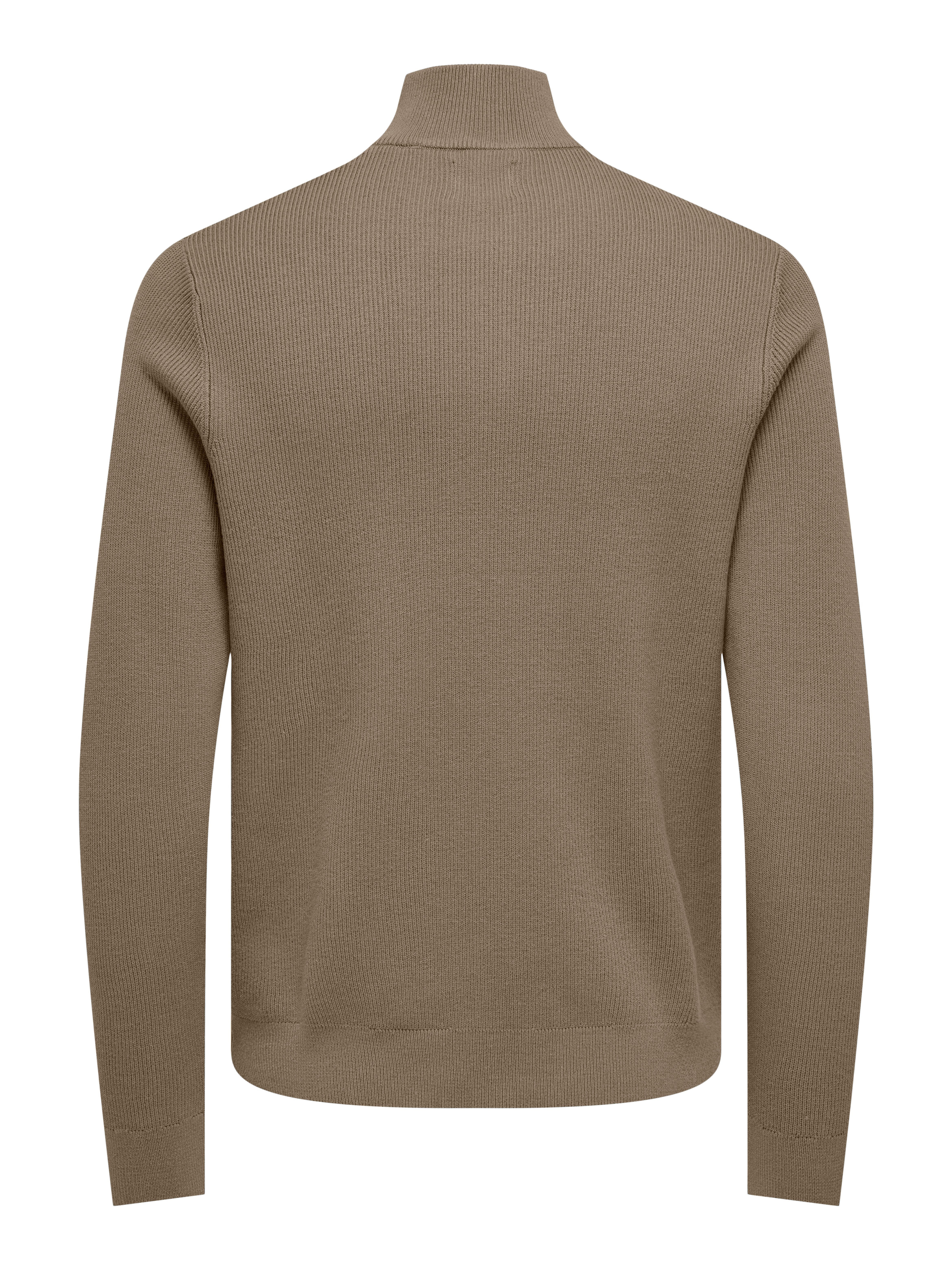 ONLY & SONS Gebreide trui ONSPHIL REG 12 STRUC HALF ZIP KNIT NOOS