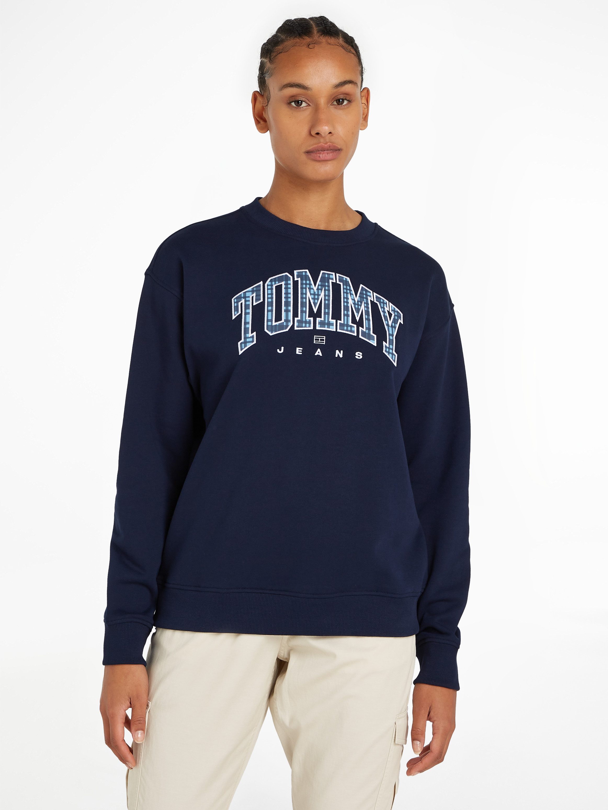 Tommy Jeans Curve Sweatshirt TJW RLX PREP EXPLORER 1 CREW EXT