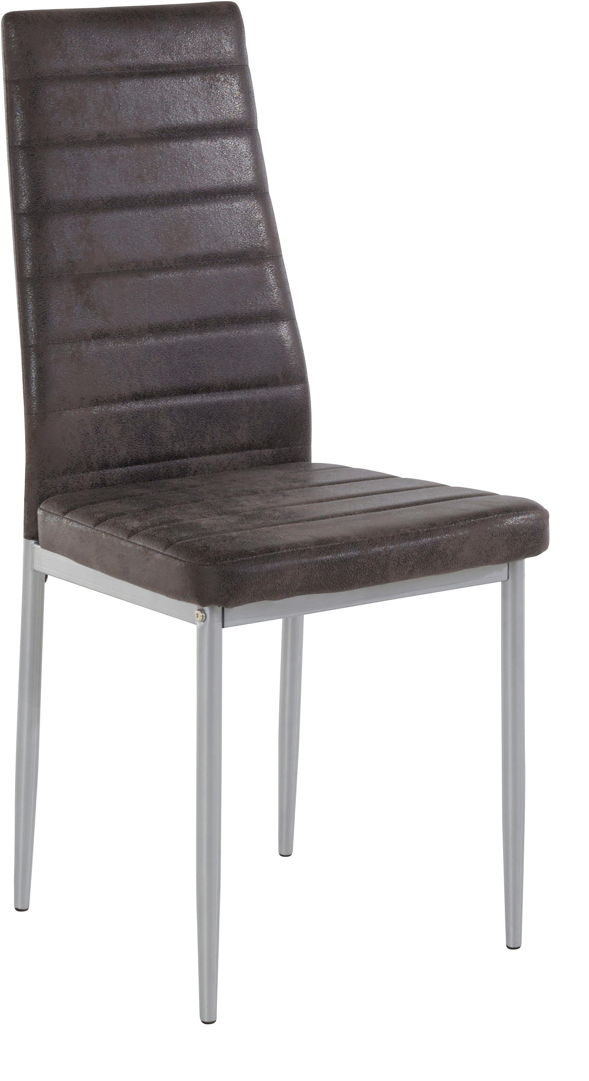 INOSIGN Eethoek Met tafel en 4 stoelen Tafelbreedte 120 cm eetkamer set, tafelgroep (set, 5-delig)