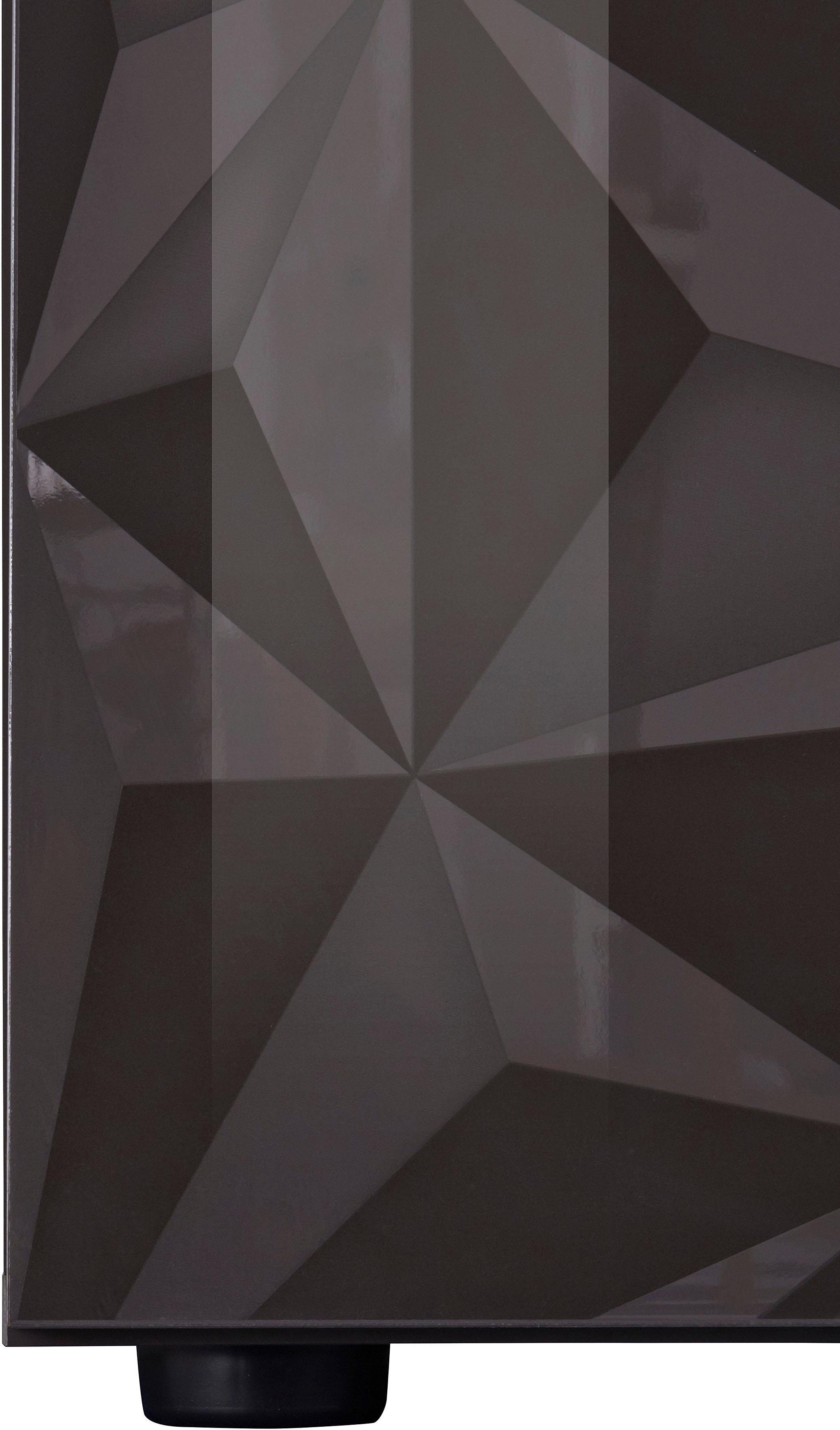 INOSIGN Highboard Prisma Breedte 121 cm, 2 deuren