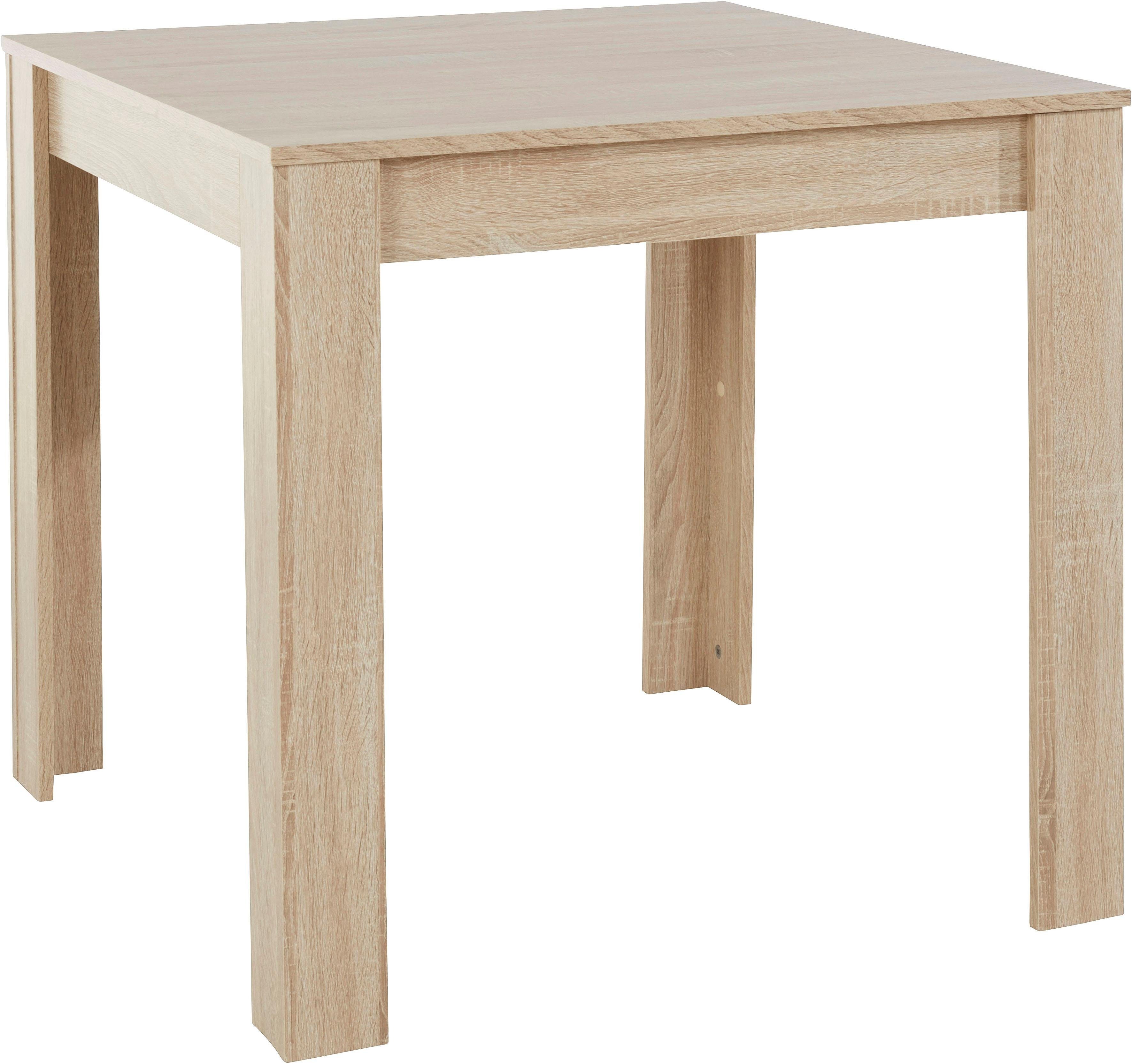 INOSIGN Eettafel Meigh, TOPSELLER! van houtmateriaal, breedte 80 cm
