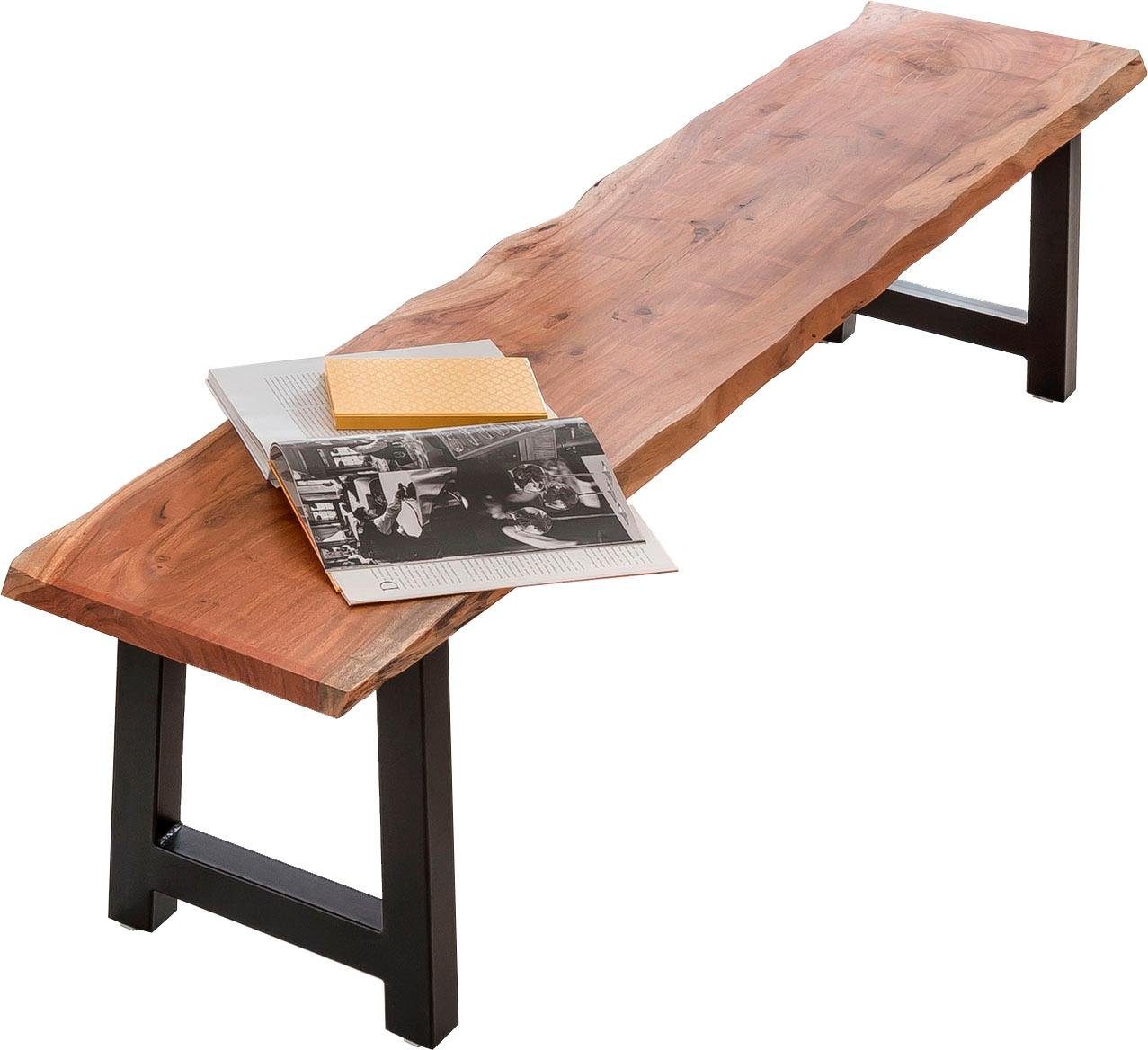Home affaire Zitbank Manhattan in boomstam-look en frame in a-model