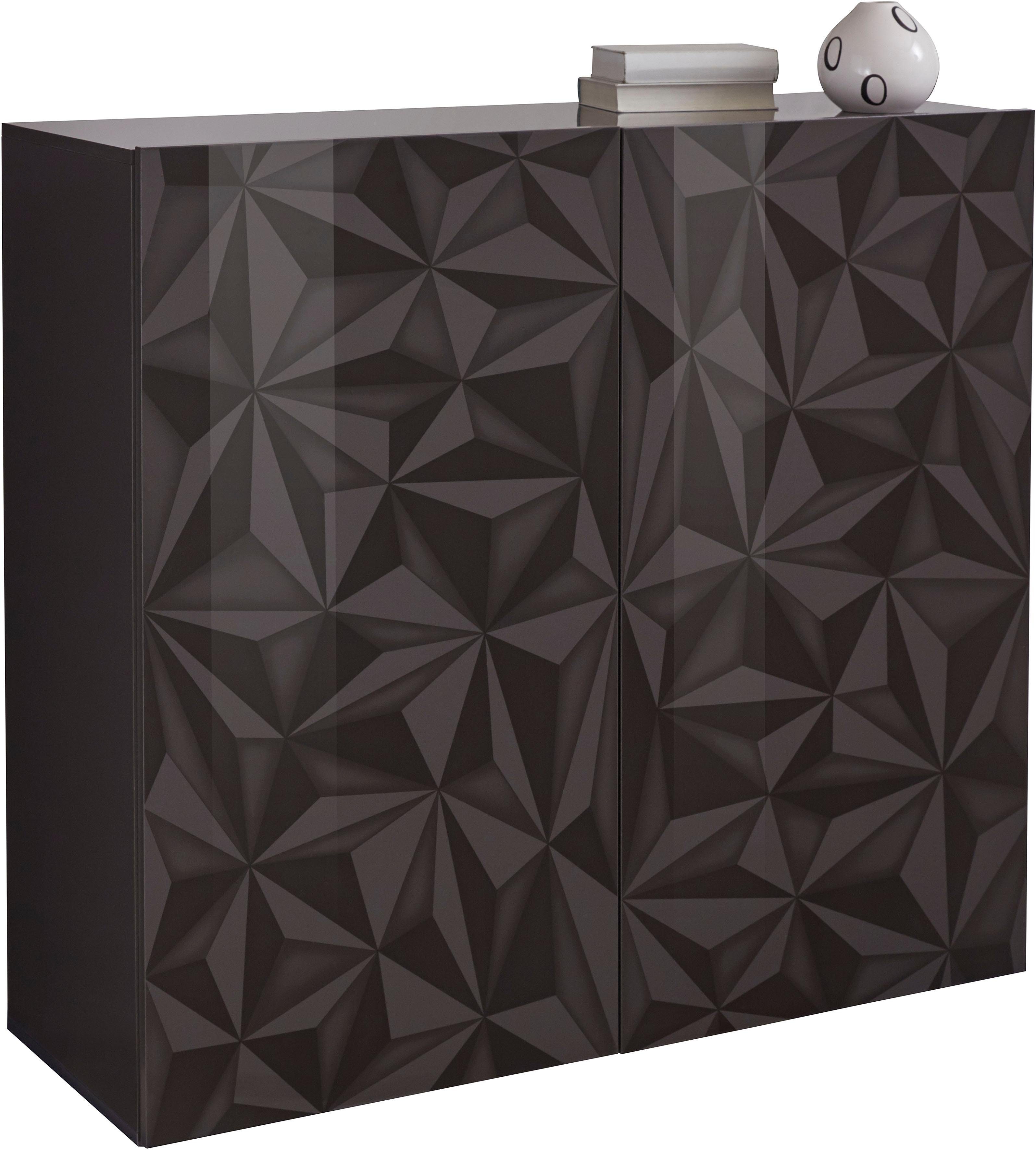 INOSIGN Highboard Prisma Breedte 121 cm, 2 deuren