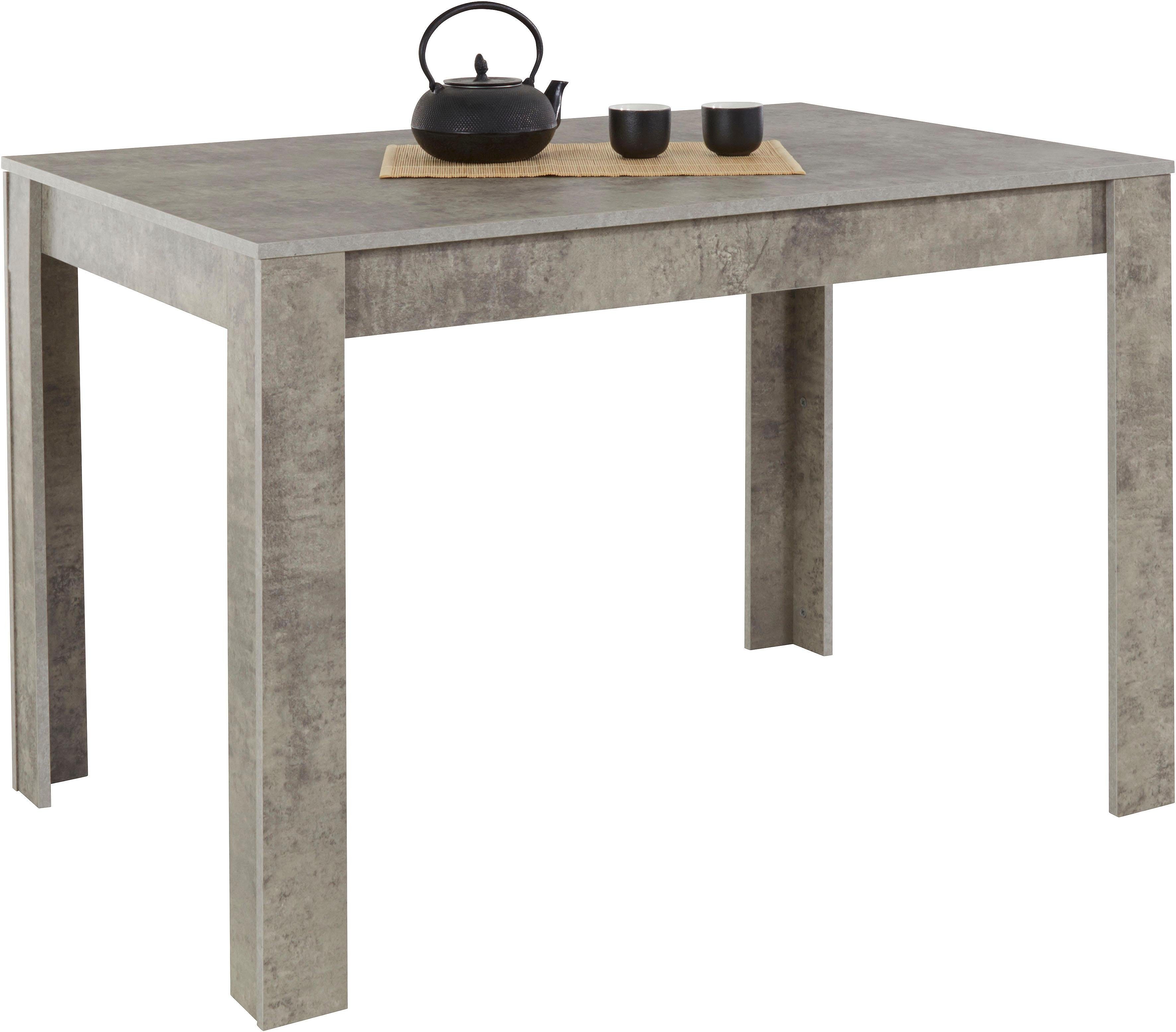 INOSIGN Eettafel Meigh, TOPSELLER! Breedte 120 cm, verschillende maten en kleurvarianten