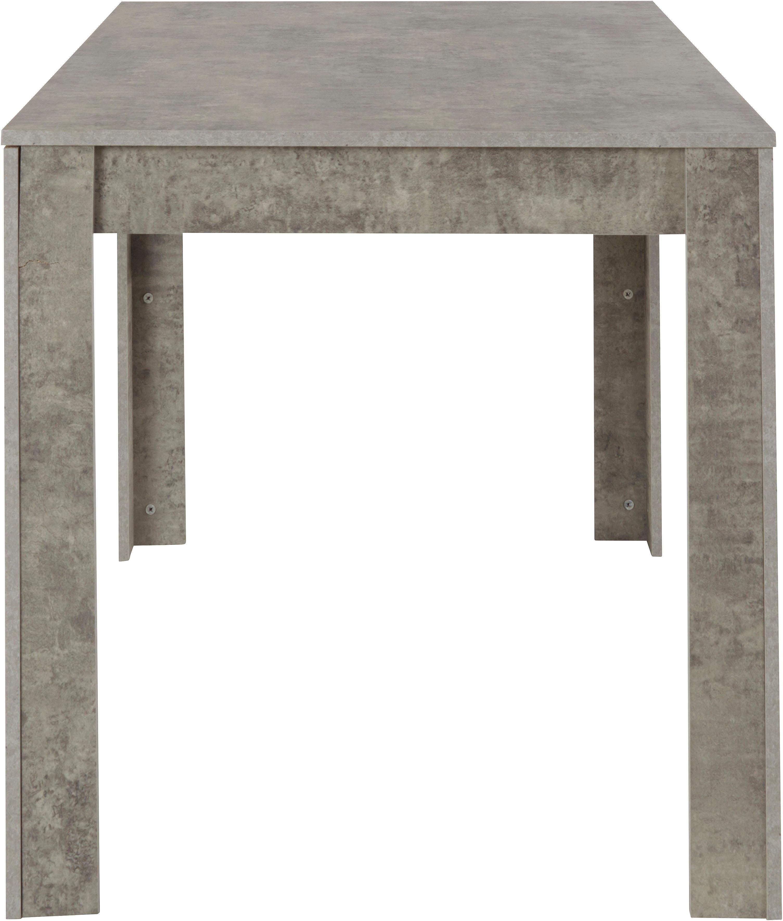 INOSIGN Eettafel Meigh, TOPSELLER! Breedte 120 cm, verschillende maten en kleurvarianten