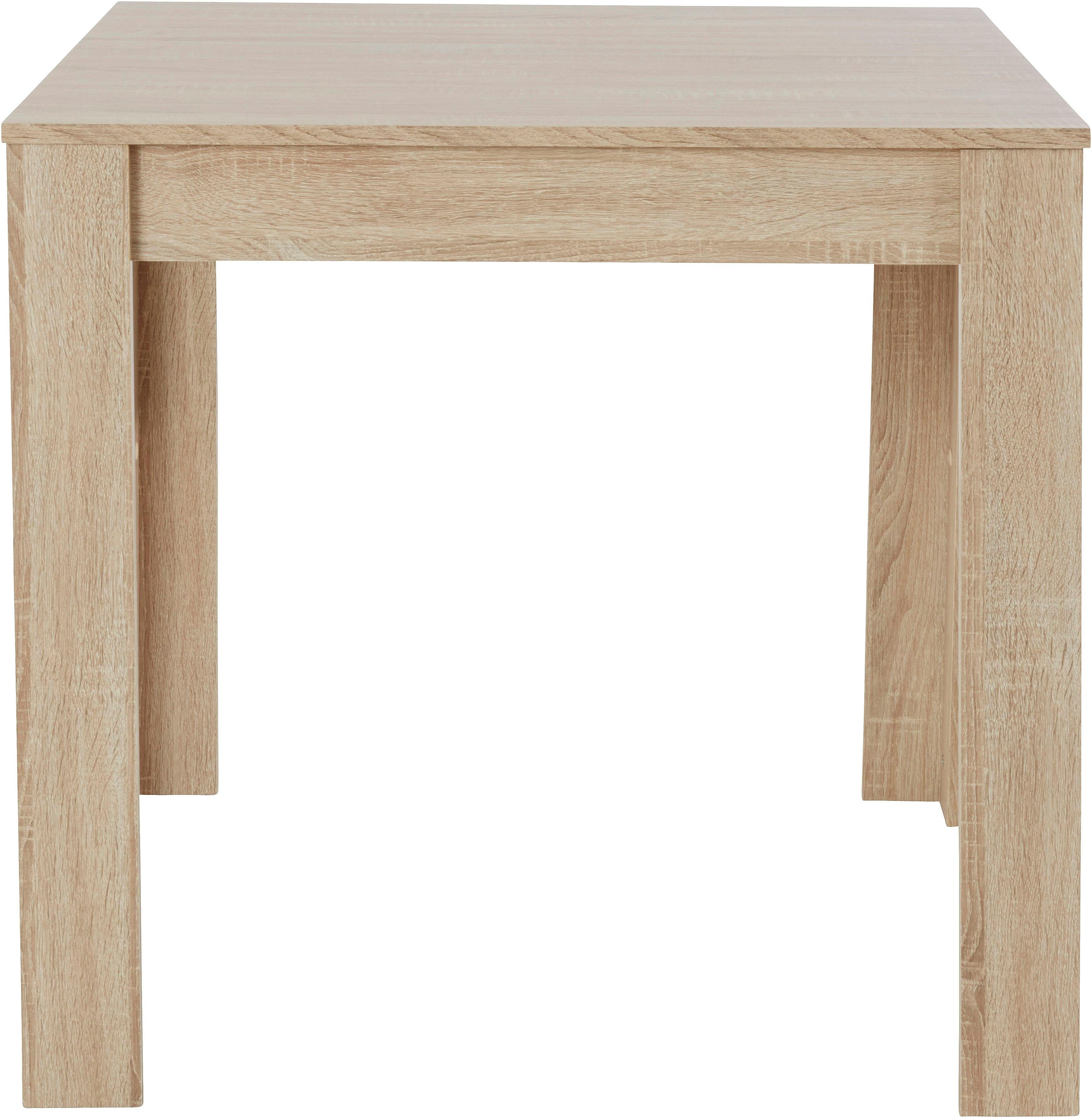 INOSIGN Eettafel Meigh, TOPSELLER! van houtmateriaal, breedte 80 cm