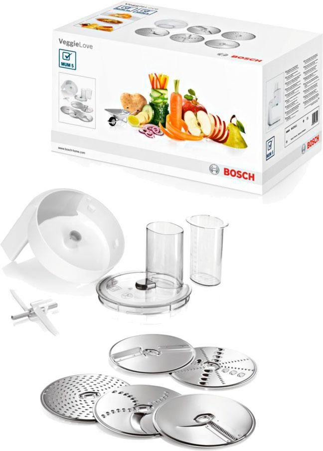 BOSCH Continu rasp- en snijapparaat Lifestyle Set VeggieLove MUZ5VL1