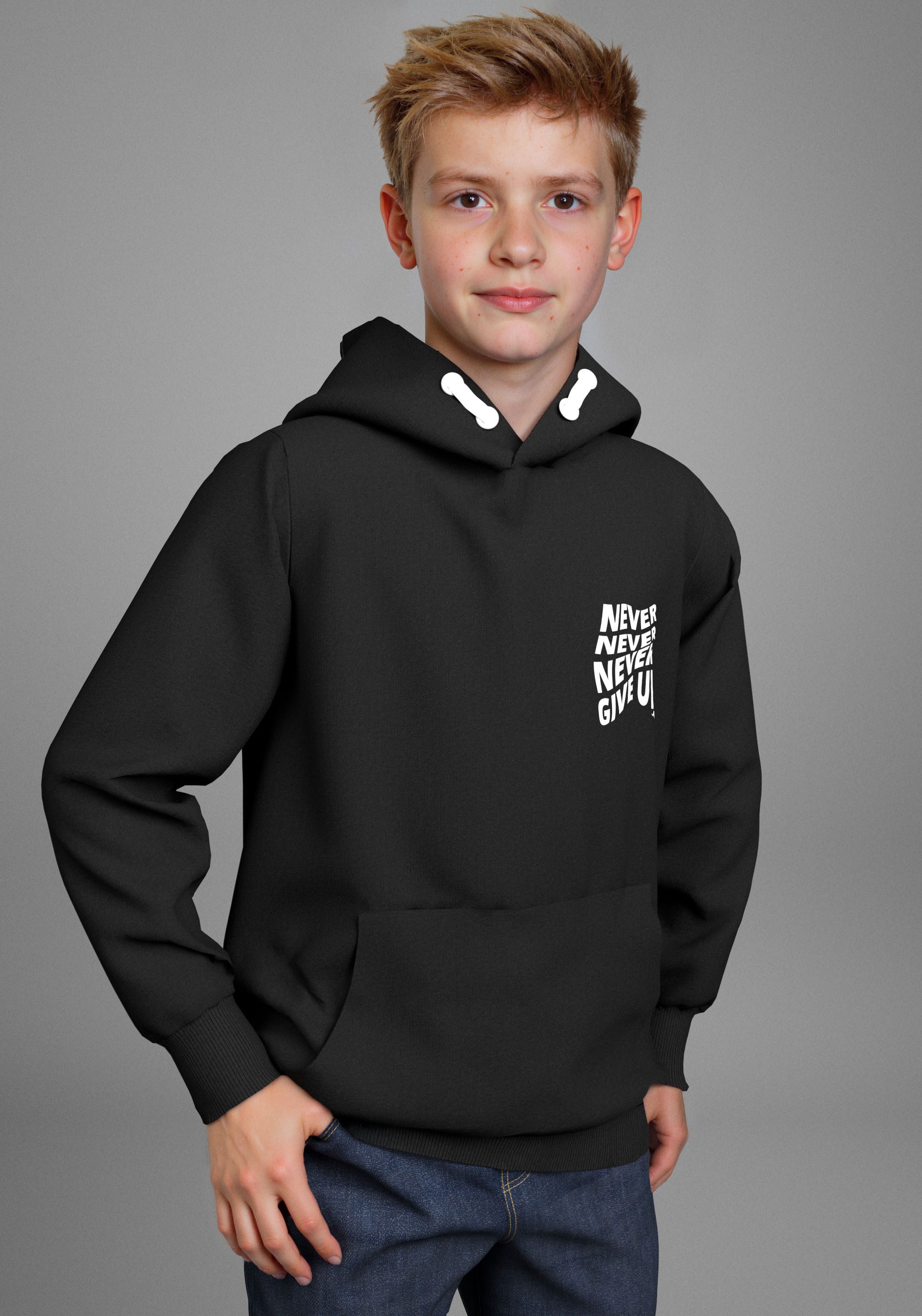 KangaROOS Hoodie Never give up